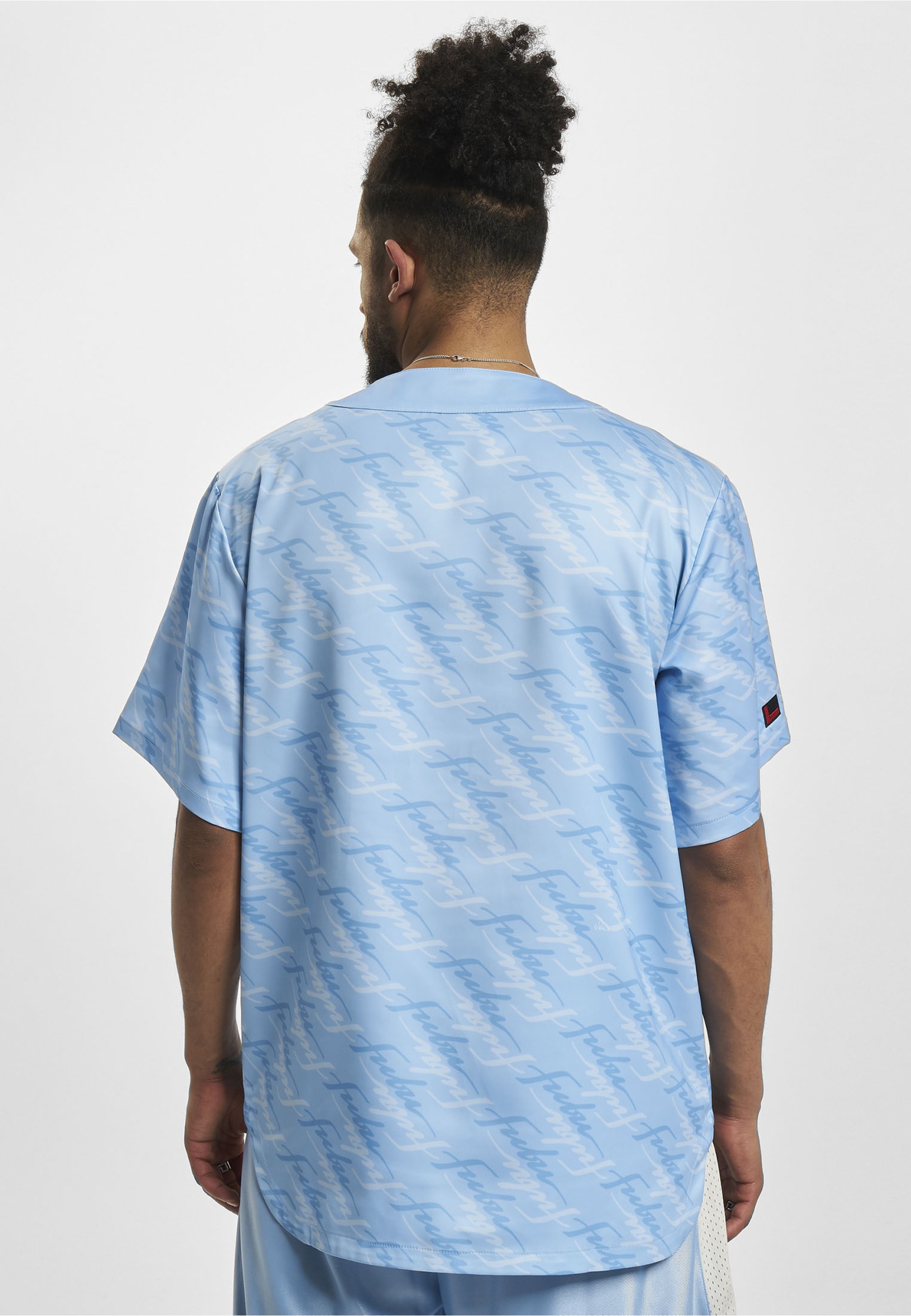 Fubu T-Shirt »Fubu Herren FM232-010-1 FUBU Retro Aop Baseball Jersey« 1 Stk.