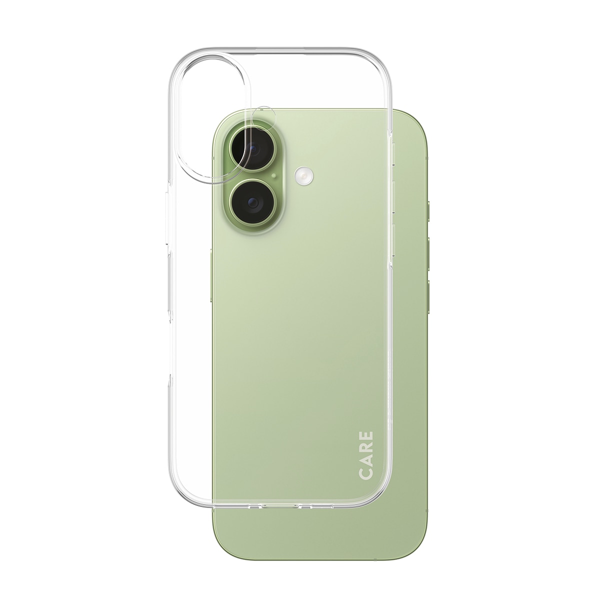 CARE by PanzerGlass Handyhülle »Slim X-Ray Case für Apple iPhone 17« Apple iPhone 17 Backcover, Schutzhülle, Handyschutzhülle, Case, Schutzcase, stoßfest
