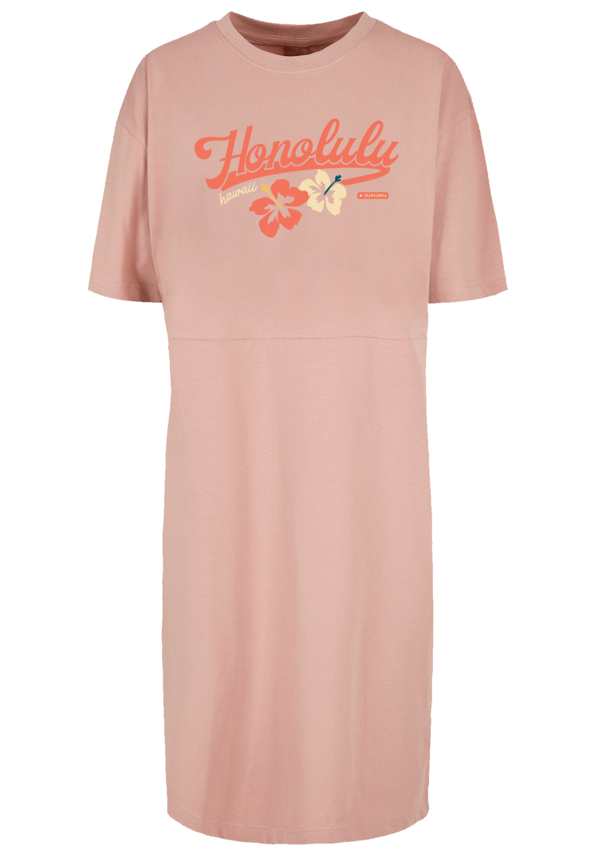 F4NT4STIC Shirtkleid »Honolulu« Ohne Taschen Print