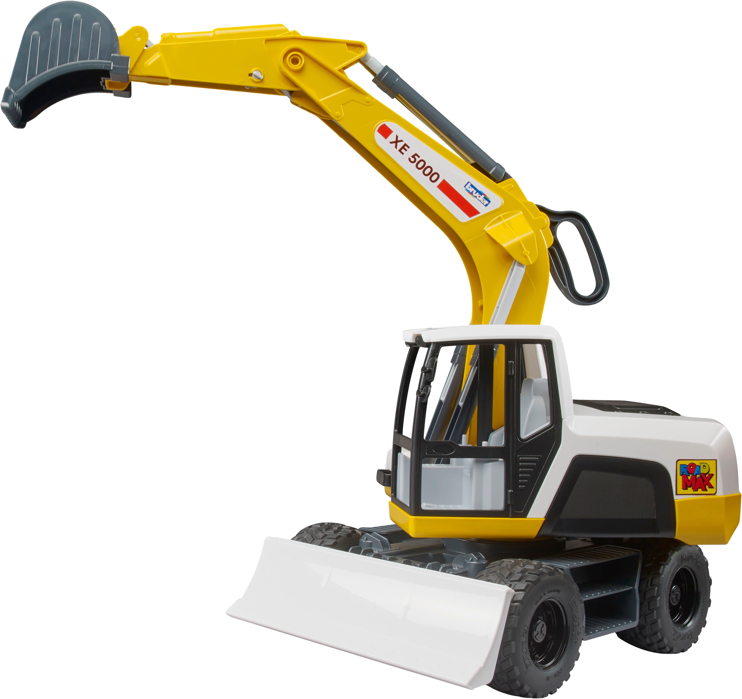 Bruder® Spielzeug-Bagger »Roadmax Mobilbagger 45 cm (03413)«, Made in Europe