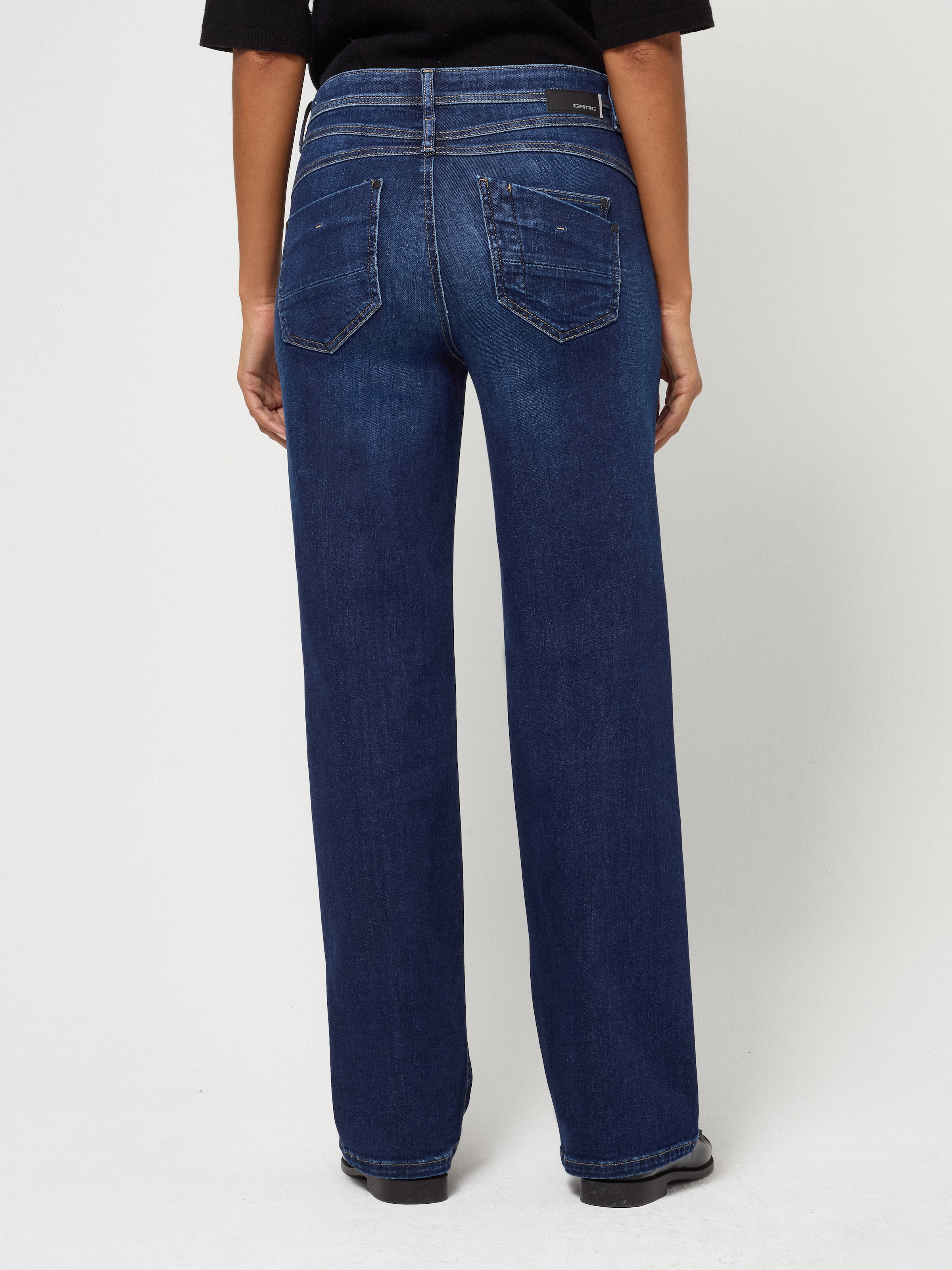 GANG Weite Jeans »94AMELIE WIDE« im 5-Pocket-Stil aus Stretch-Denim
