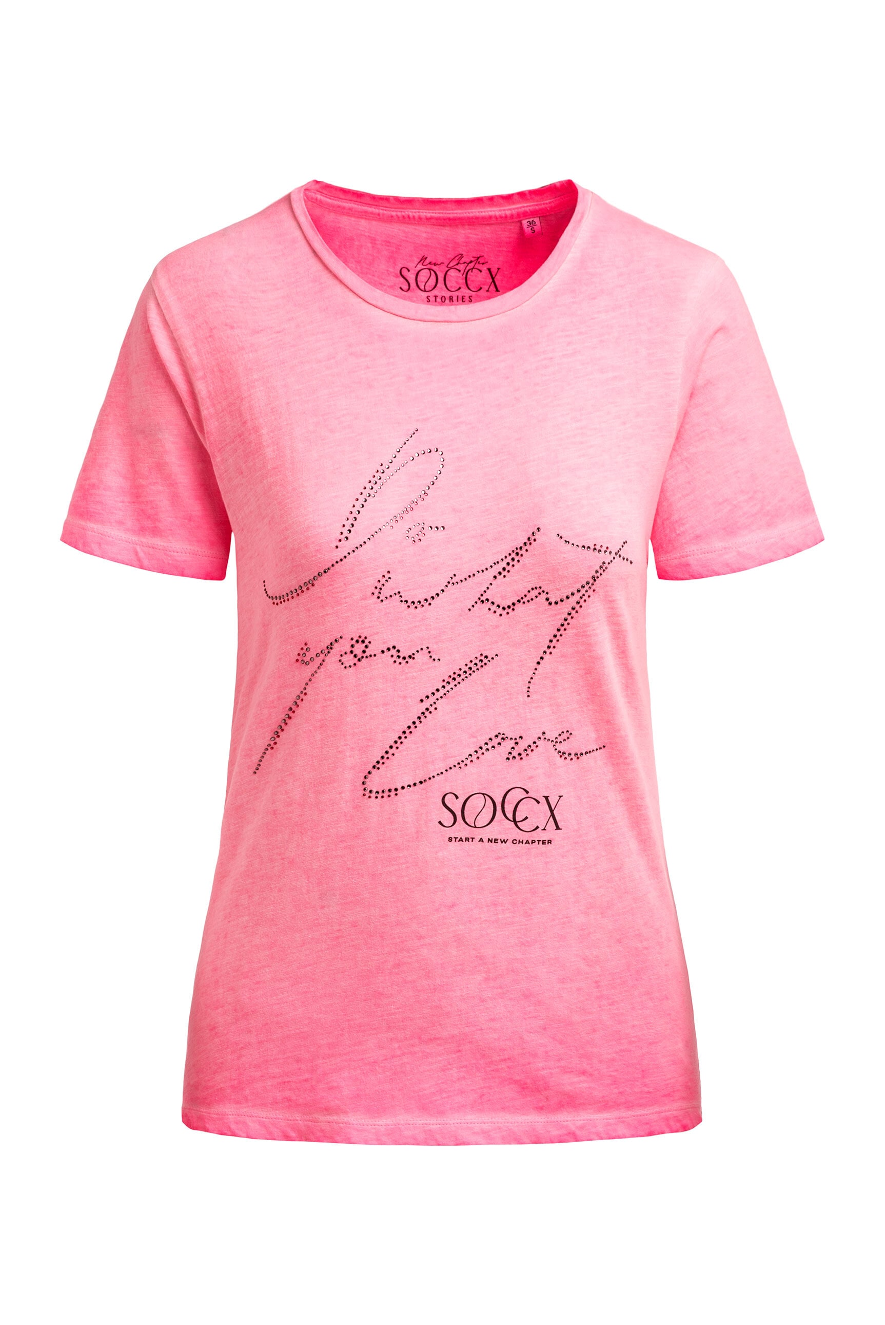 SOCCX Rundhalsshirt aus Baumwolle