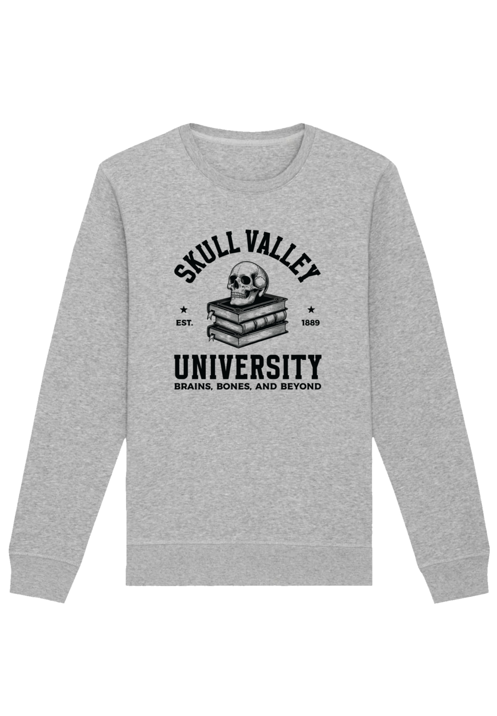 F4NT4STIC Sweatshirt "Halloween University skull valley", Premium Qualität günstig online kaufen