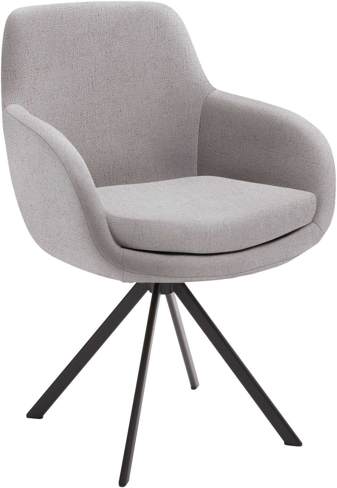 Musterring Esszimmerstuhl "Tavia" (Set) 2 Stk.Stativgestell Eisen schwarz, günstig online kaufen