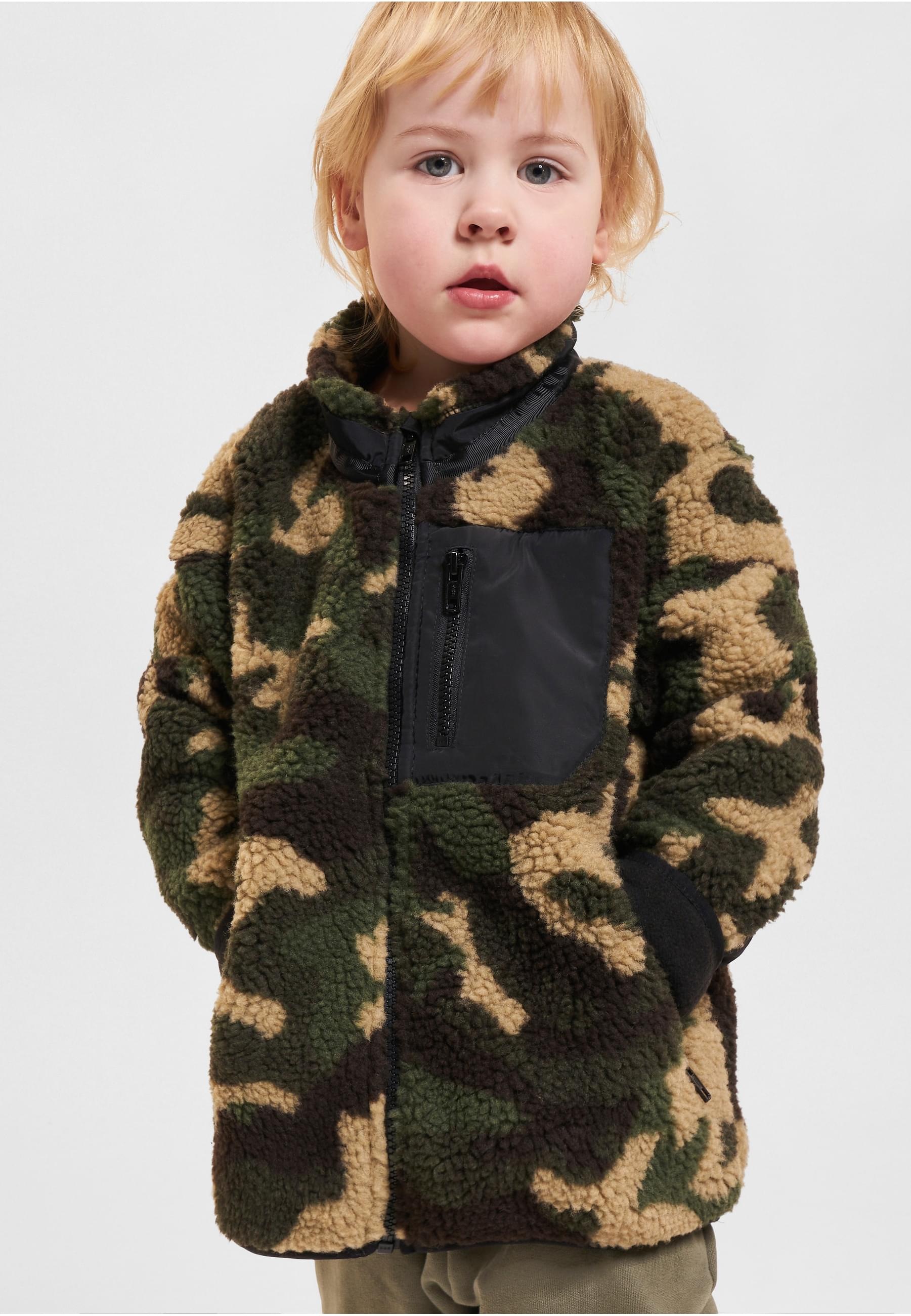 URBAN CLASSICS Winterjacke »Urban Classics Herren Boys Sherpa Jacket«, (1 St.), ohne Kapuze