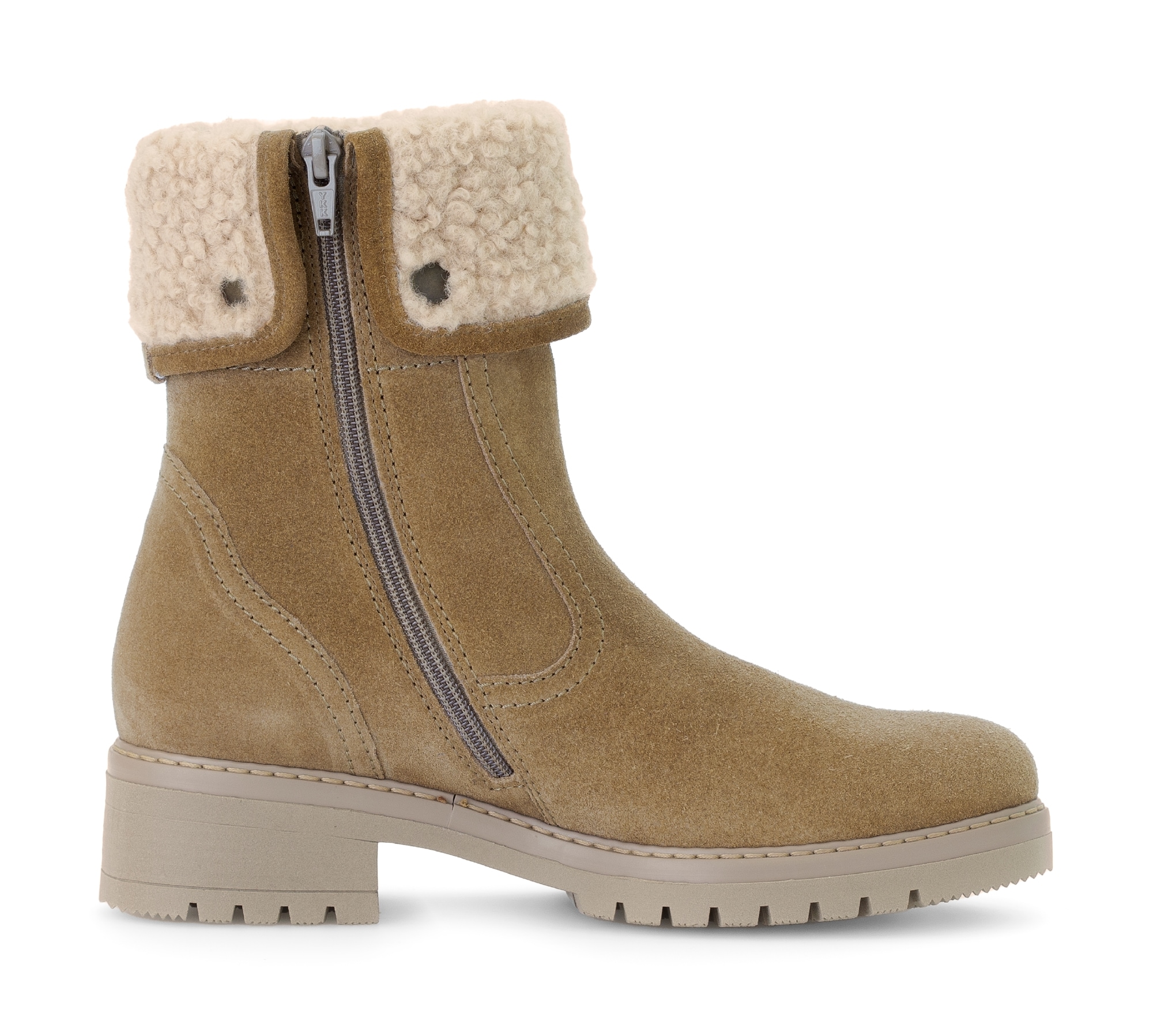 Gabor Winterboots »GENUA«, Blockabsatz, Winterstiefelette, mit Reißverschluss, G-Weite