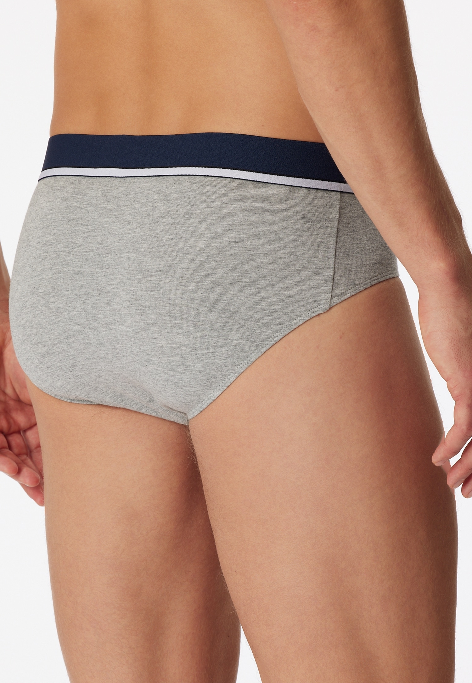 Schiesser Rioslip »"95/5"«, (3er-Pack), mit sportlichem Logo-Webgummibund mit schmalen weißem Ansatz