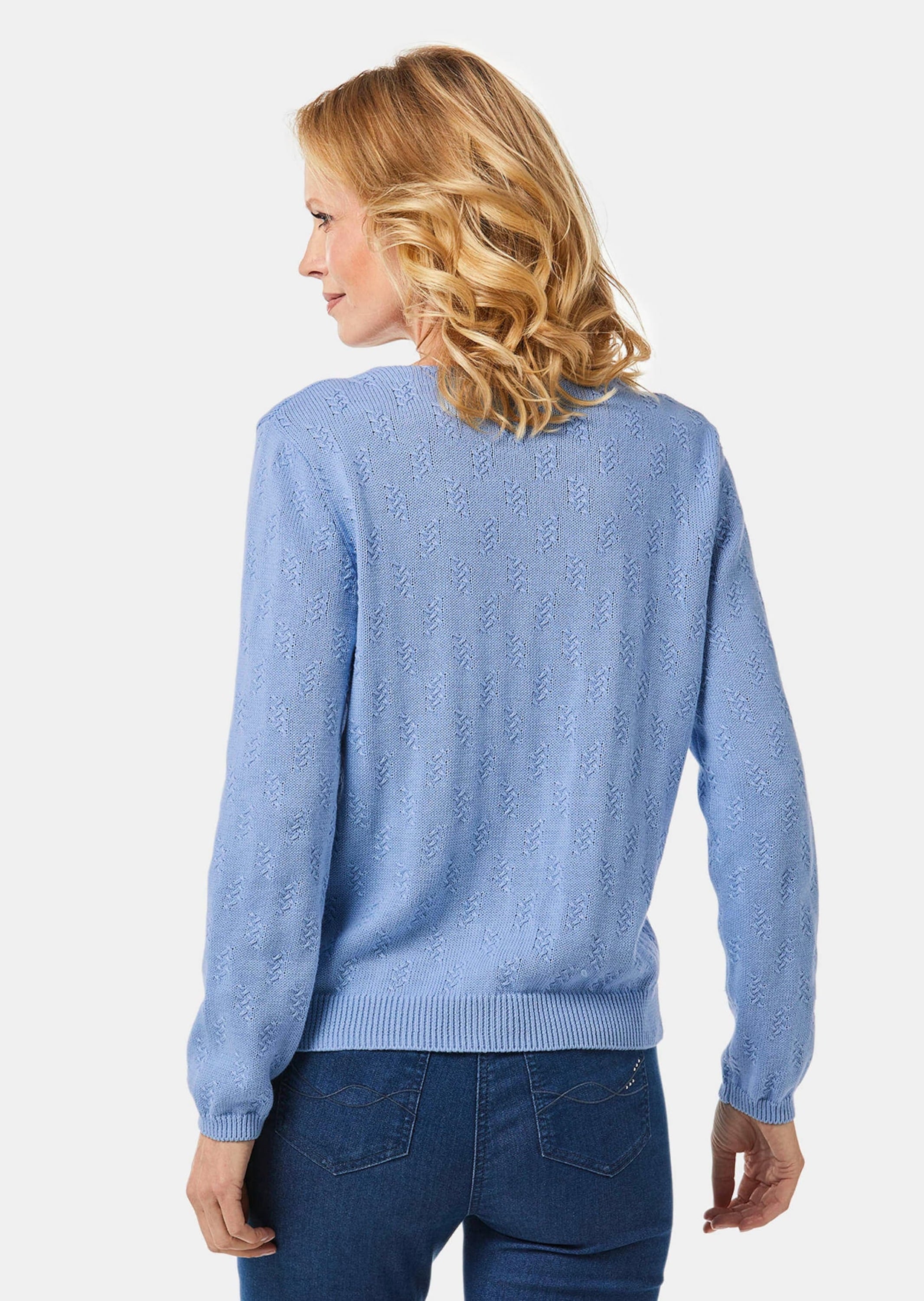 GOLDNER Strickjacke »Kurzgröße Cardigan«