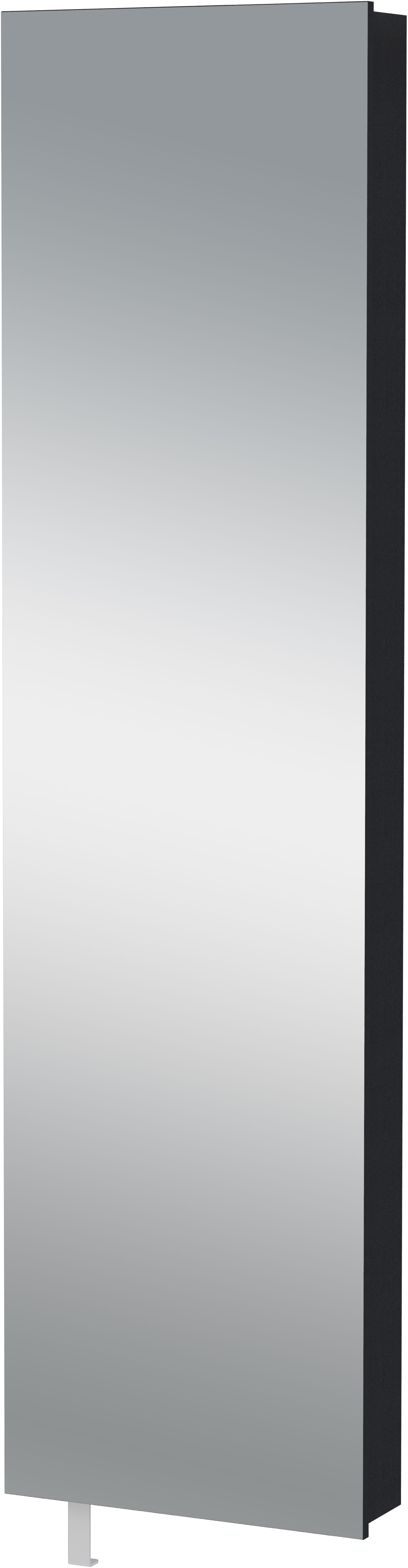 GERMANIA Schuhschrank "1189" 1 Stk. tlg. Drehschrank mit Spiegel, für schmale Flure, hinten offen, Tiefe: 18 cm