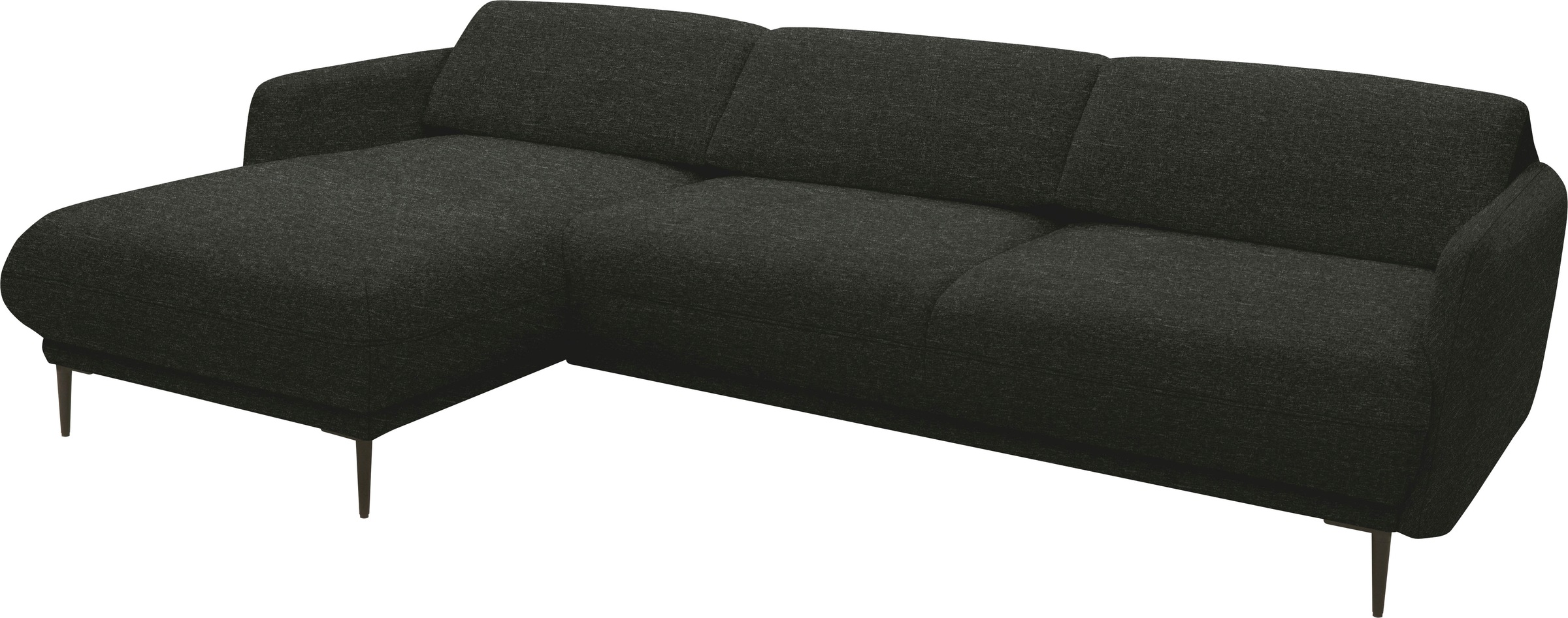 andas Ecksofa »Skovsende Sitzbreite 245 cm, Rückenlehne stufenlos hochklappbar für«, individuellen Sitzkomfort Kopfteilverstellung, L-Form