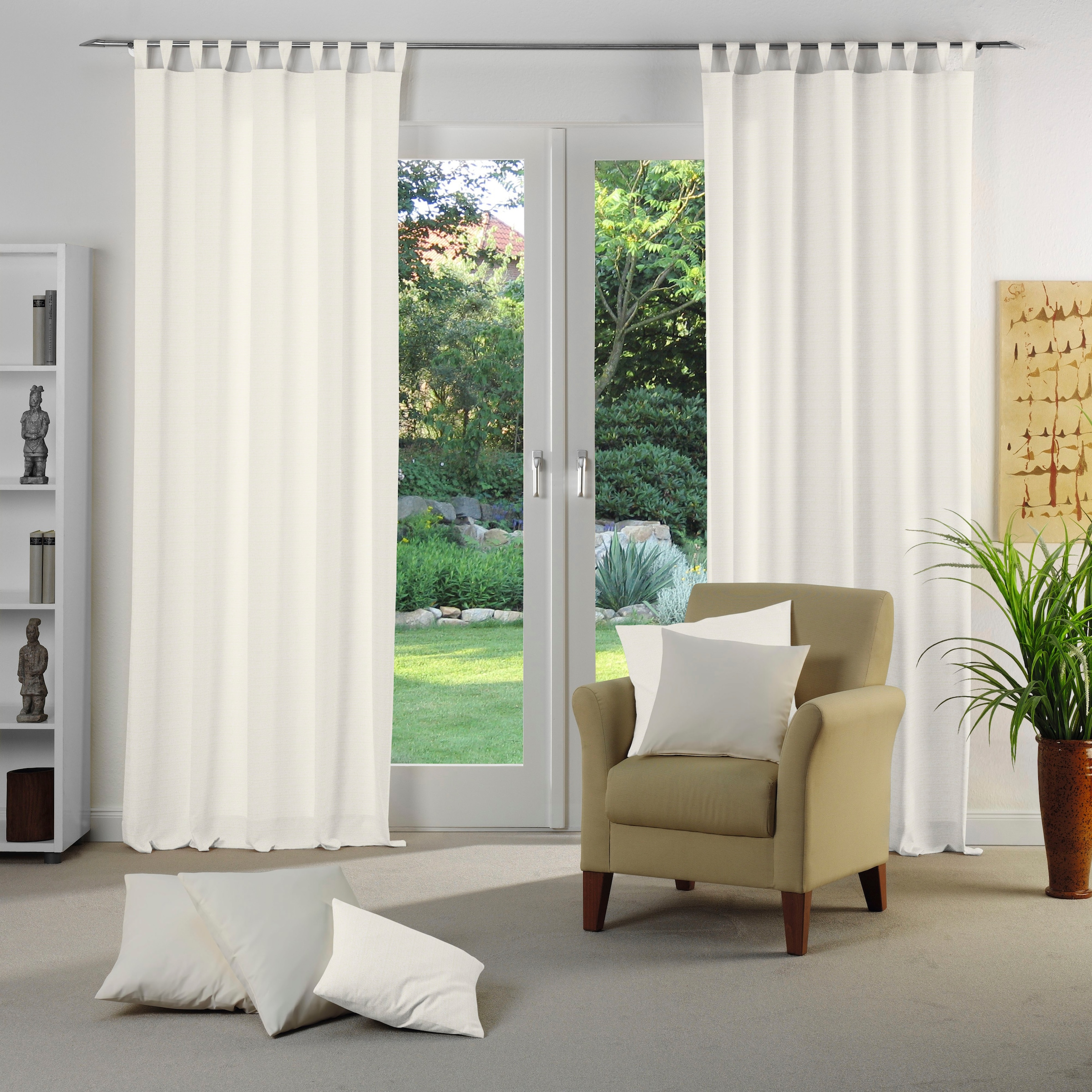 Wirth Vorhang "Berwick" Schlaufen 1 Stk. tlg. günstig online kaufen