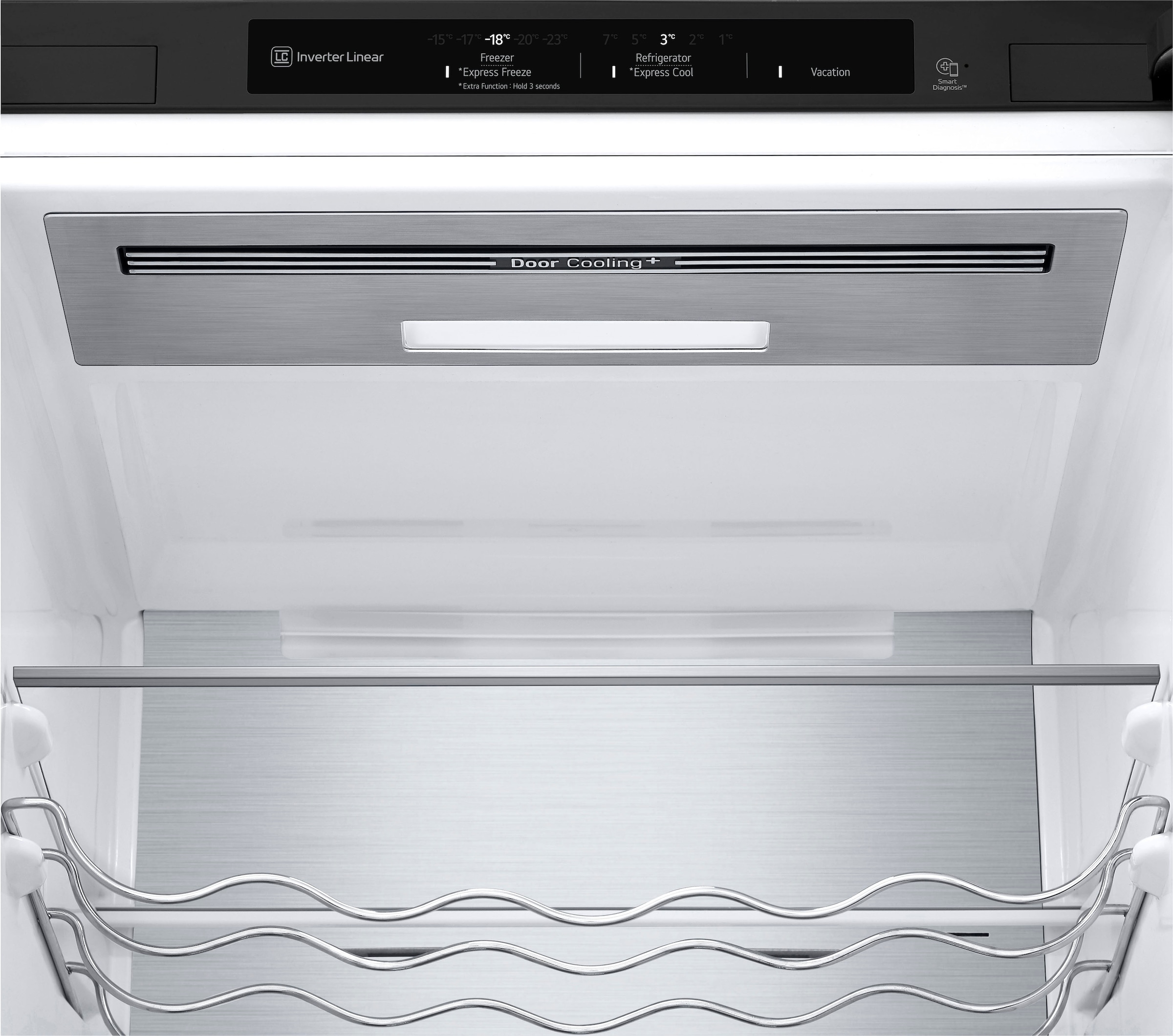 LG Kühl-/Gefrierkombination »GBB92MCB1P«, nur 99kWh Jahresverbrauch