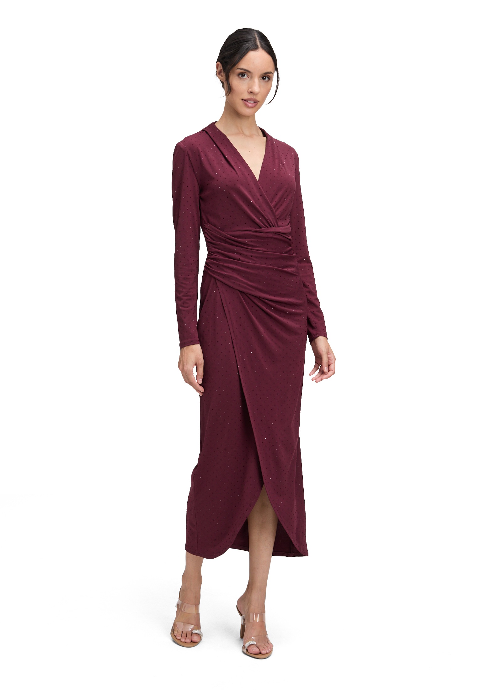 Vera Mont Abendkleid "Vera Mont Damen Abendkleid mit V-Ausschnitt" günstig online kaufen