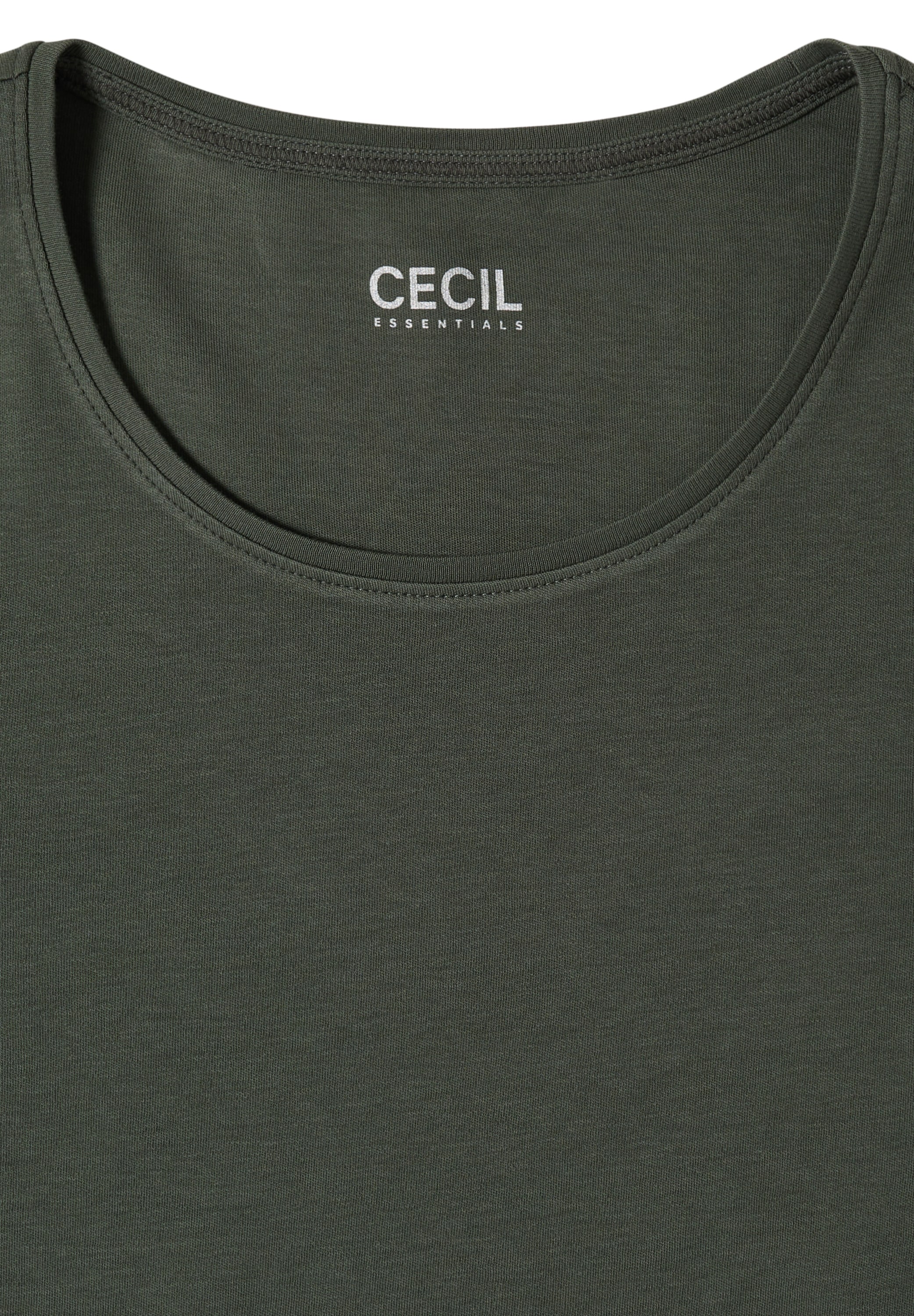 Cecil Langarmshirt aus reiner Baumwolle