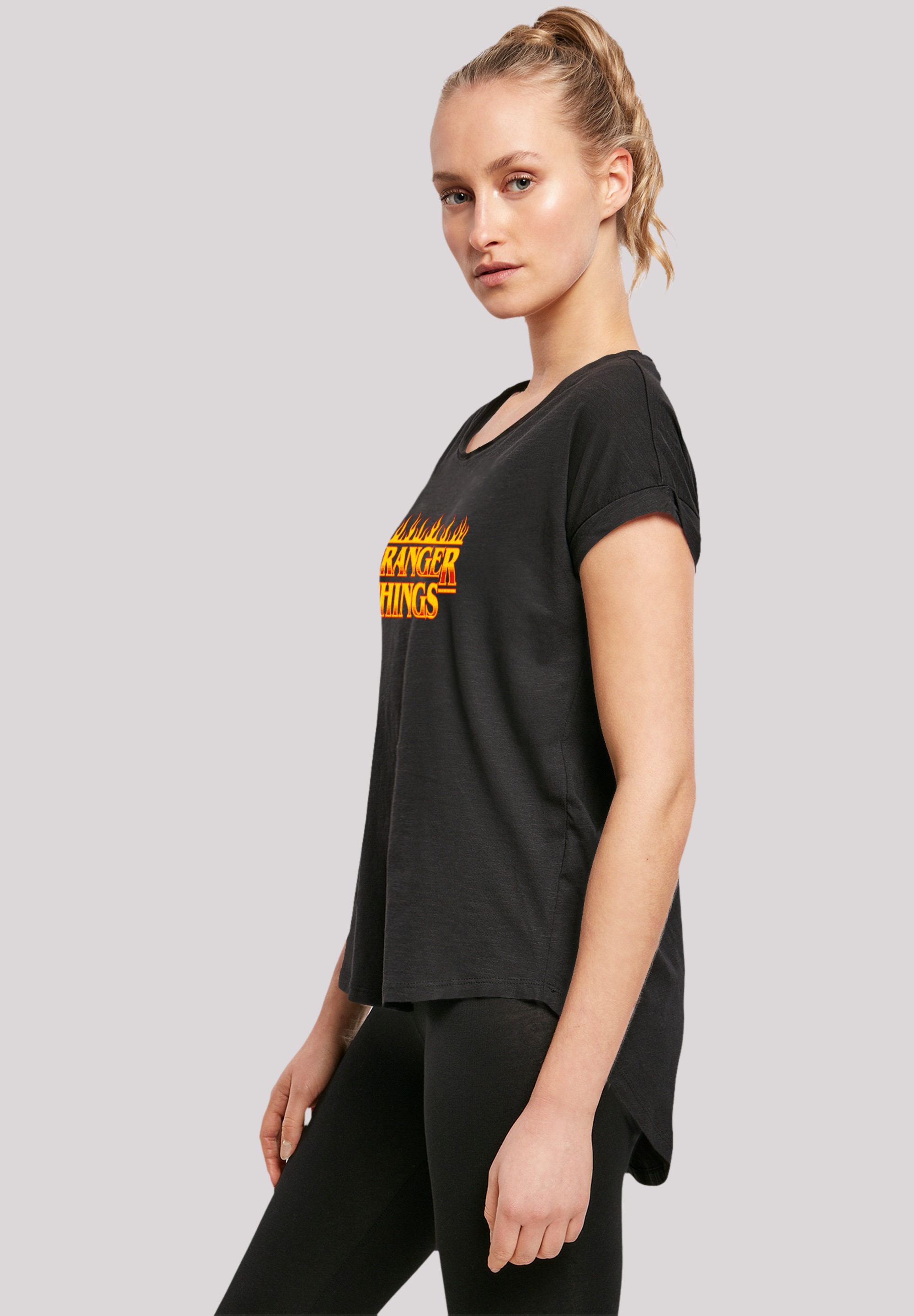 F4NT4STIC T-Shirt »Stranger Things Fire Logo Women Netflix TV Series« Premium Qualität