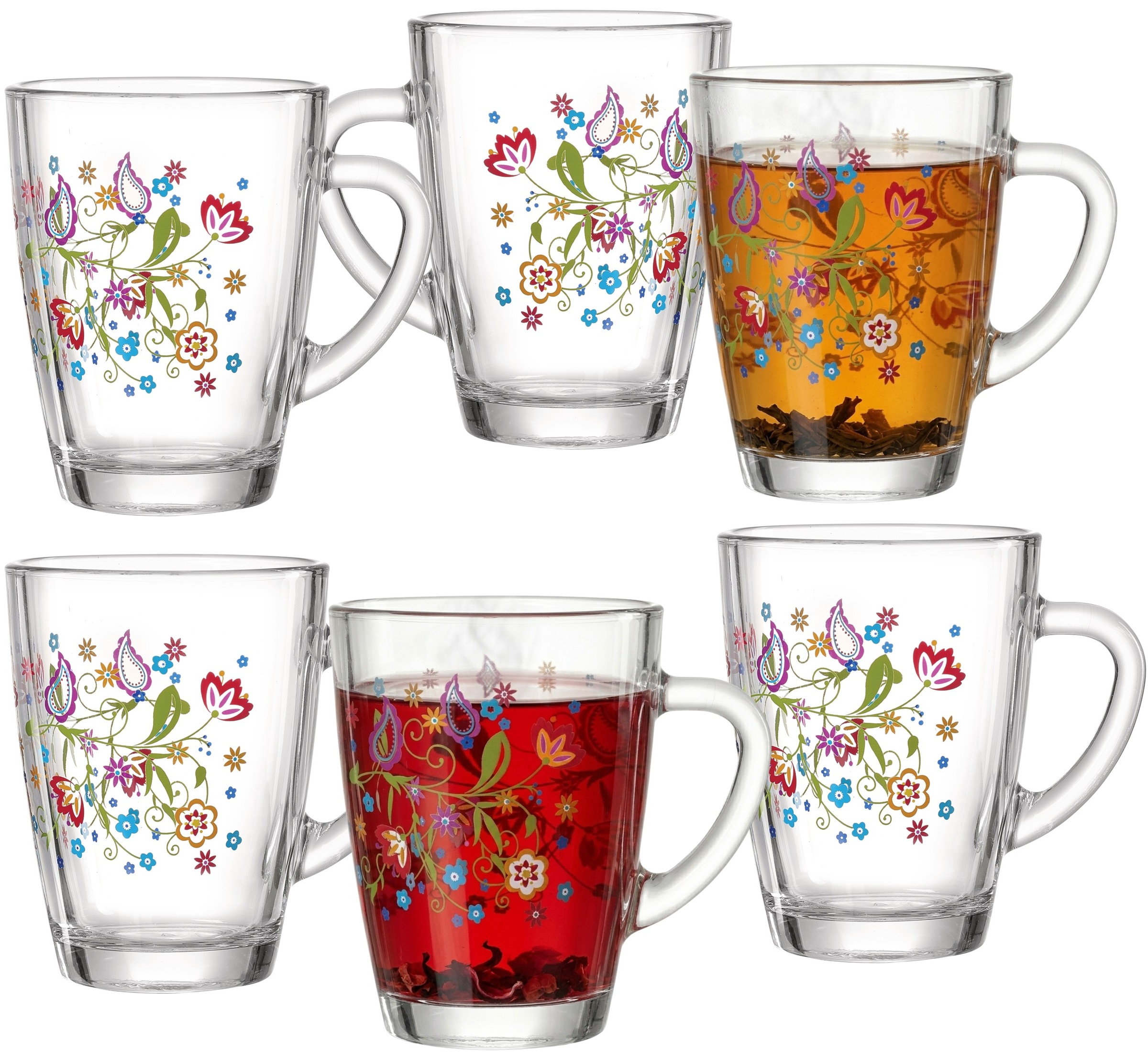 Ritzenhoff & Breker Teeglas "Shanti" hitzebeständig, je 380 ml