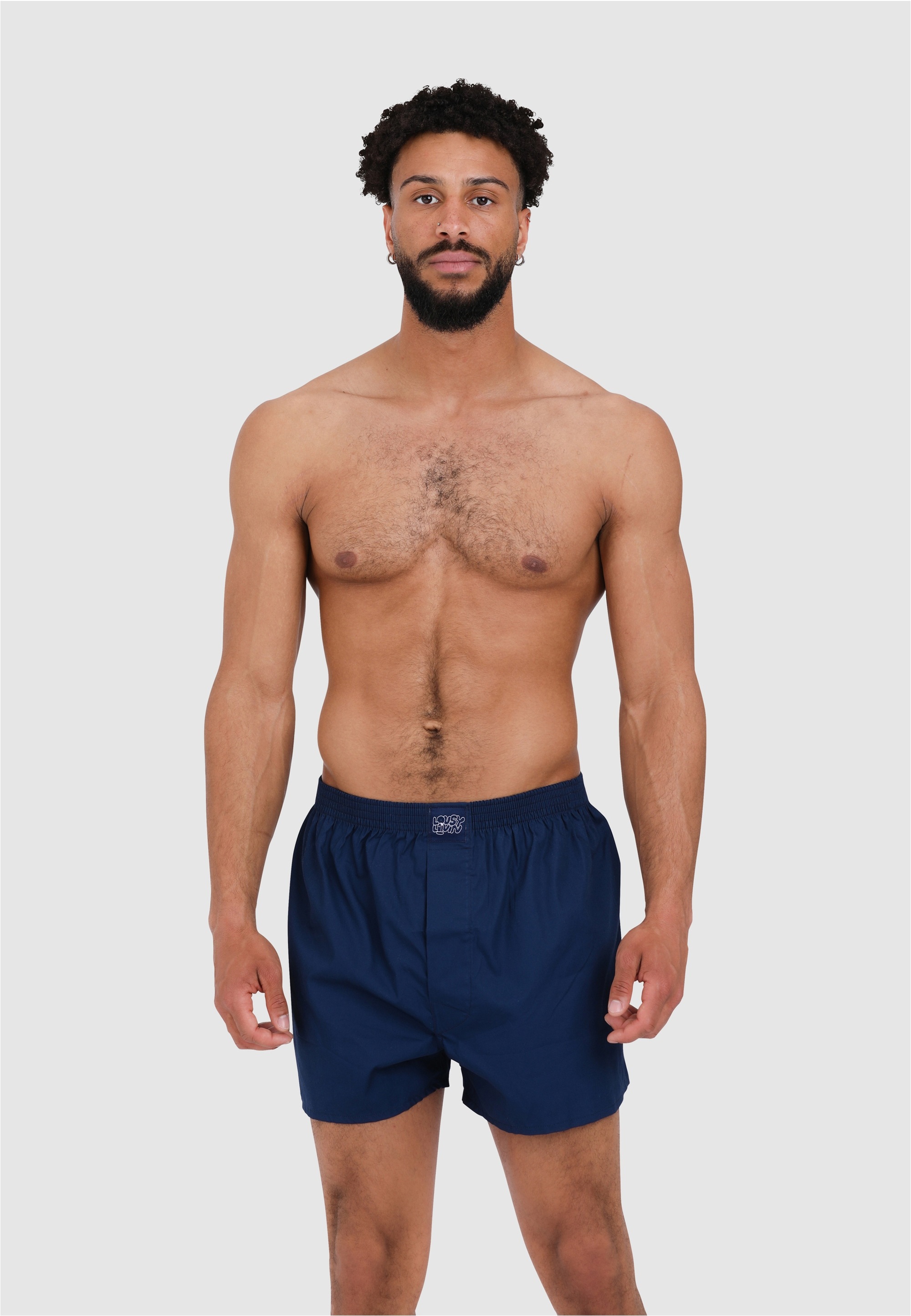 Lousy Livin Boxershorts »3Pack Boxershorts Plain 3 Pack« 3er-Pack mit lockerem Schnitt