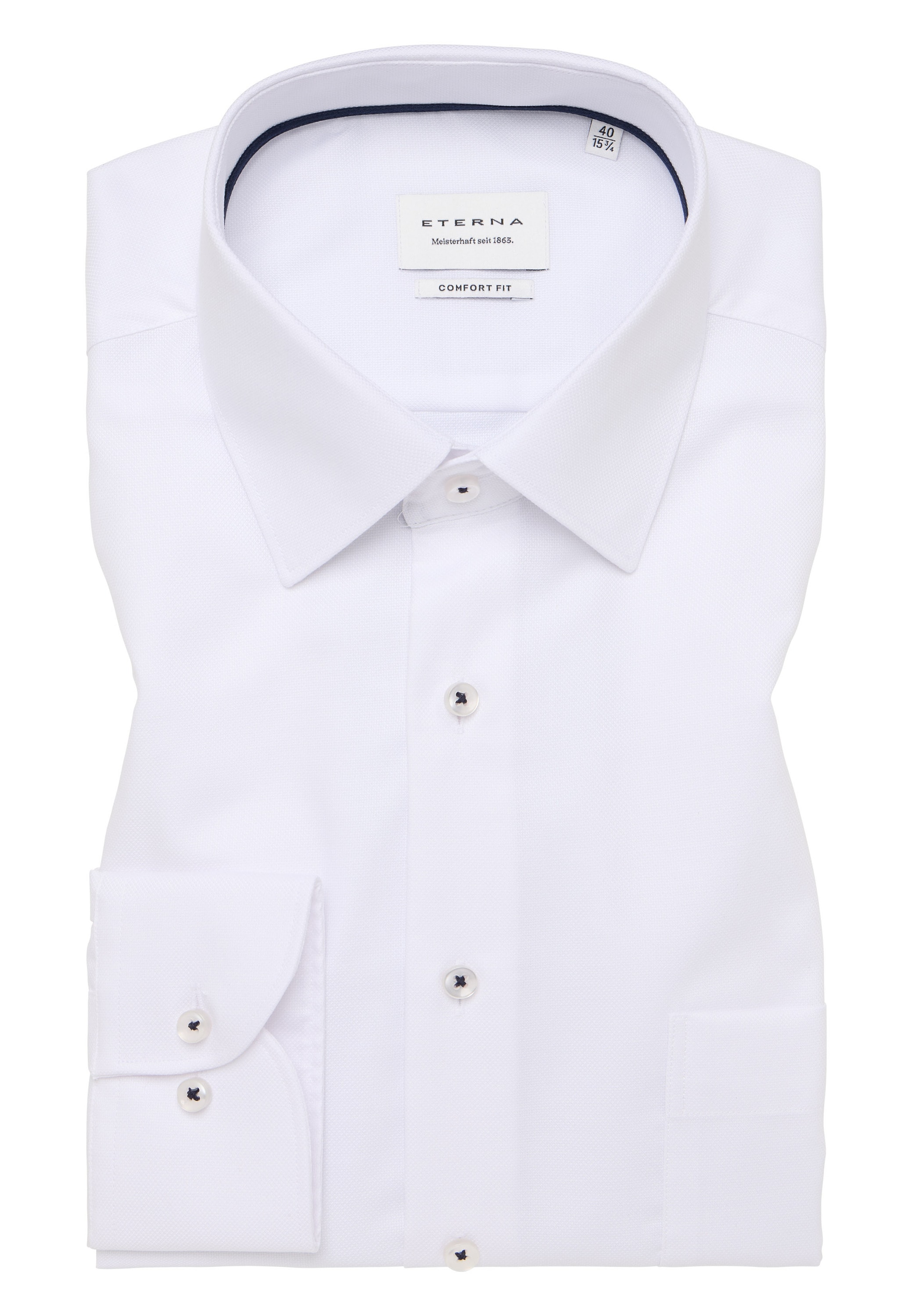 Eterna Langarmhemd »COMFORT FIT«, NON IRON (bügelfrei)