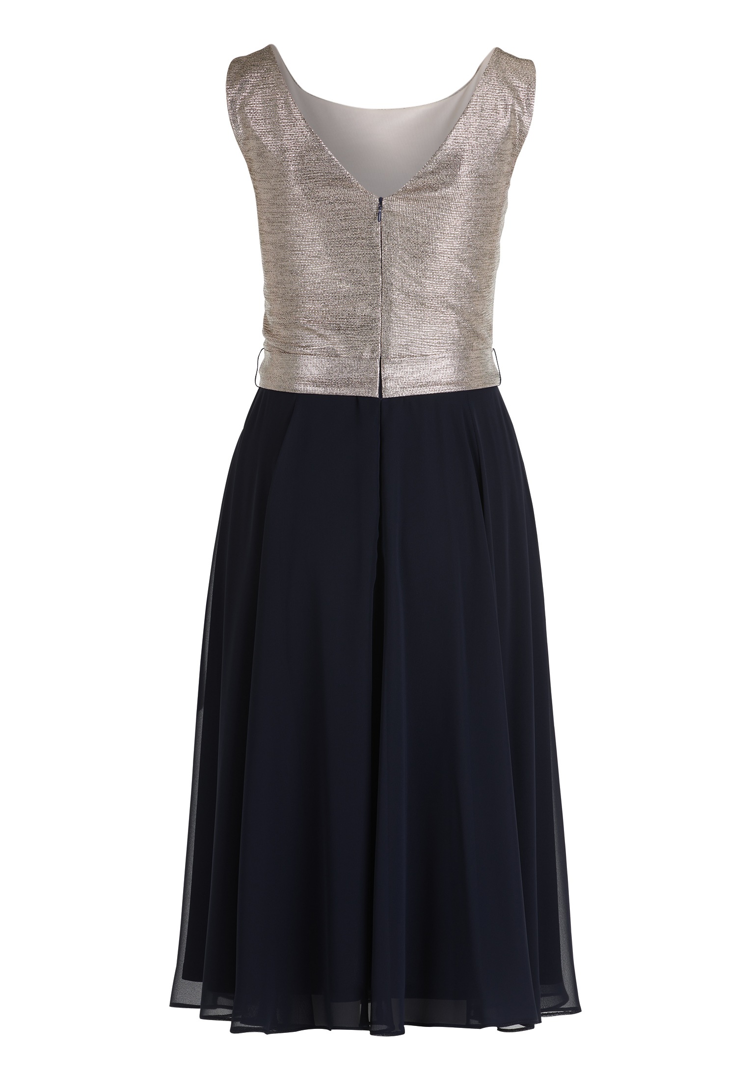 Vera Mont Cocktailkleid »Vera Mont Cocktailkleid mit Gürtel«, Materialmix