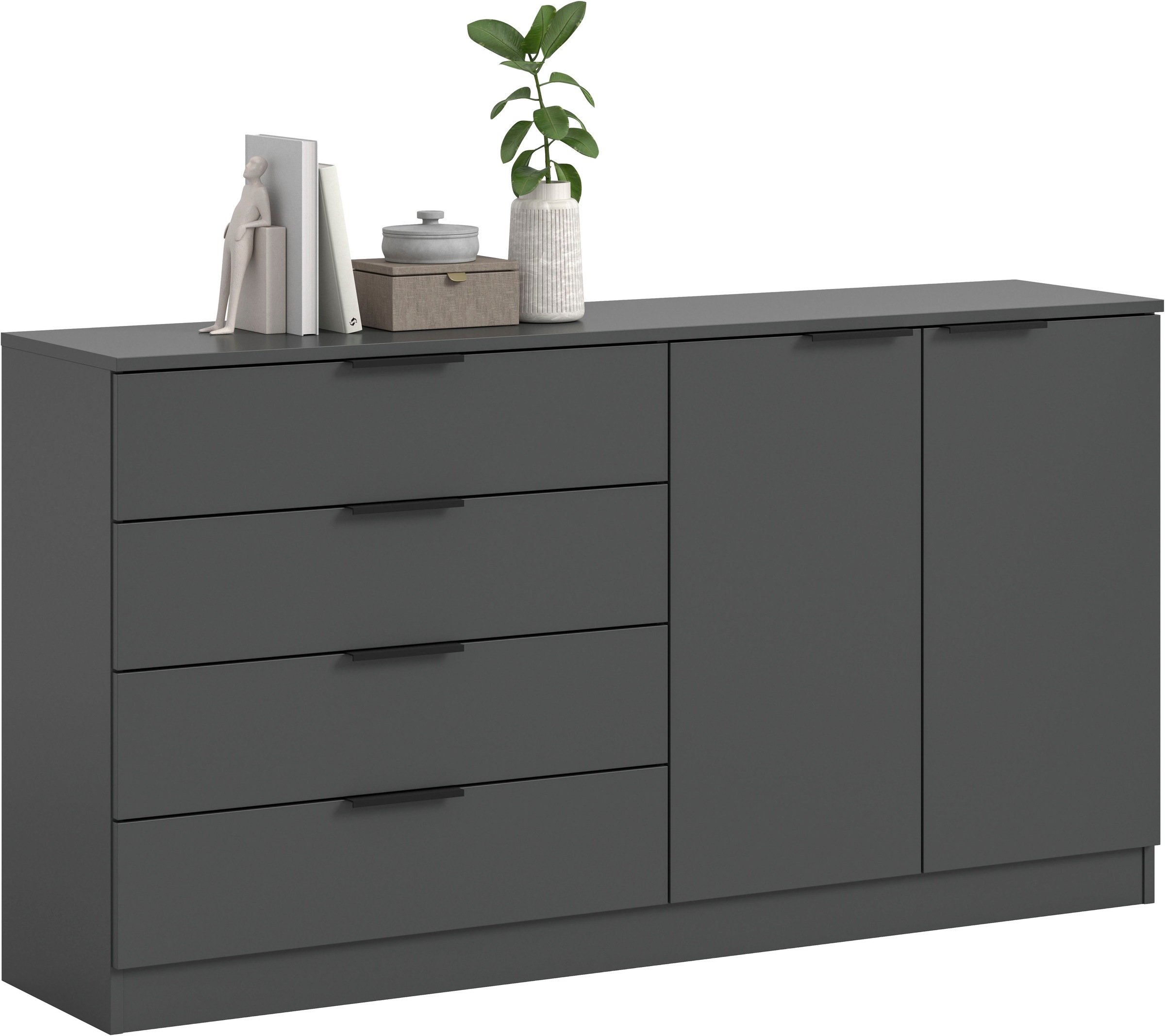 Home affaire Sideboard "SKARDE, Breite 148 cm, 4 Schubkästen, 2 Türen, viel günstig online kaufen