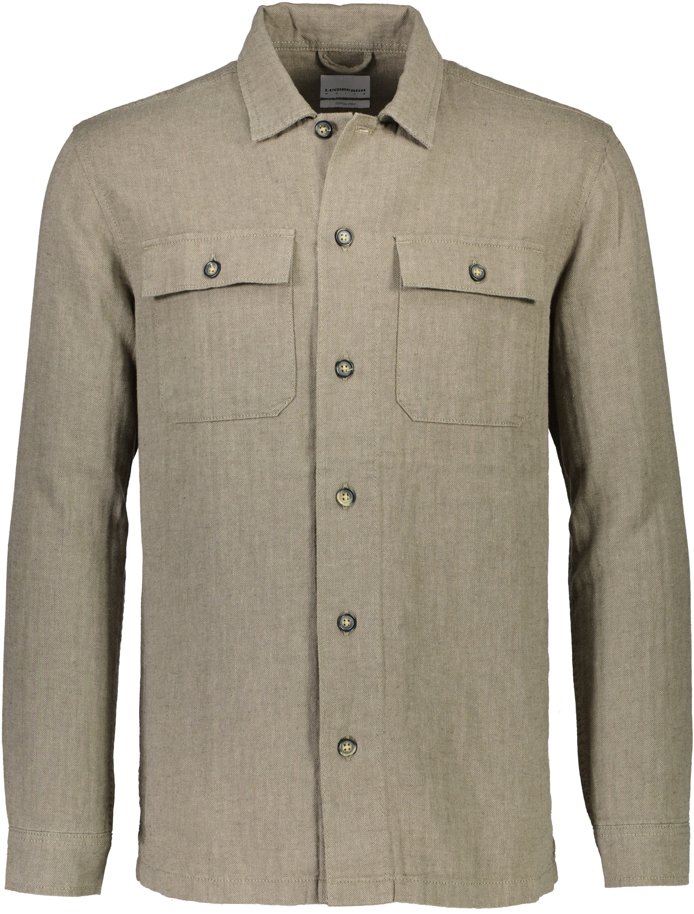 LINDBERGH Hemdjacke ohne Kapuze mit Knopfleiste günstig online kaufen