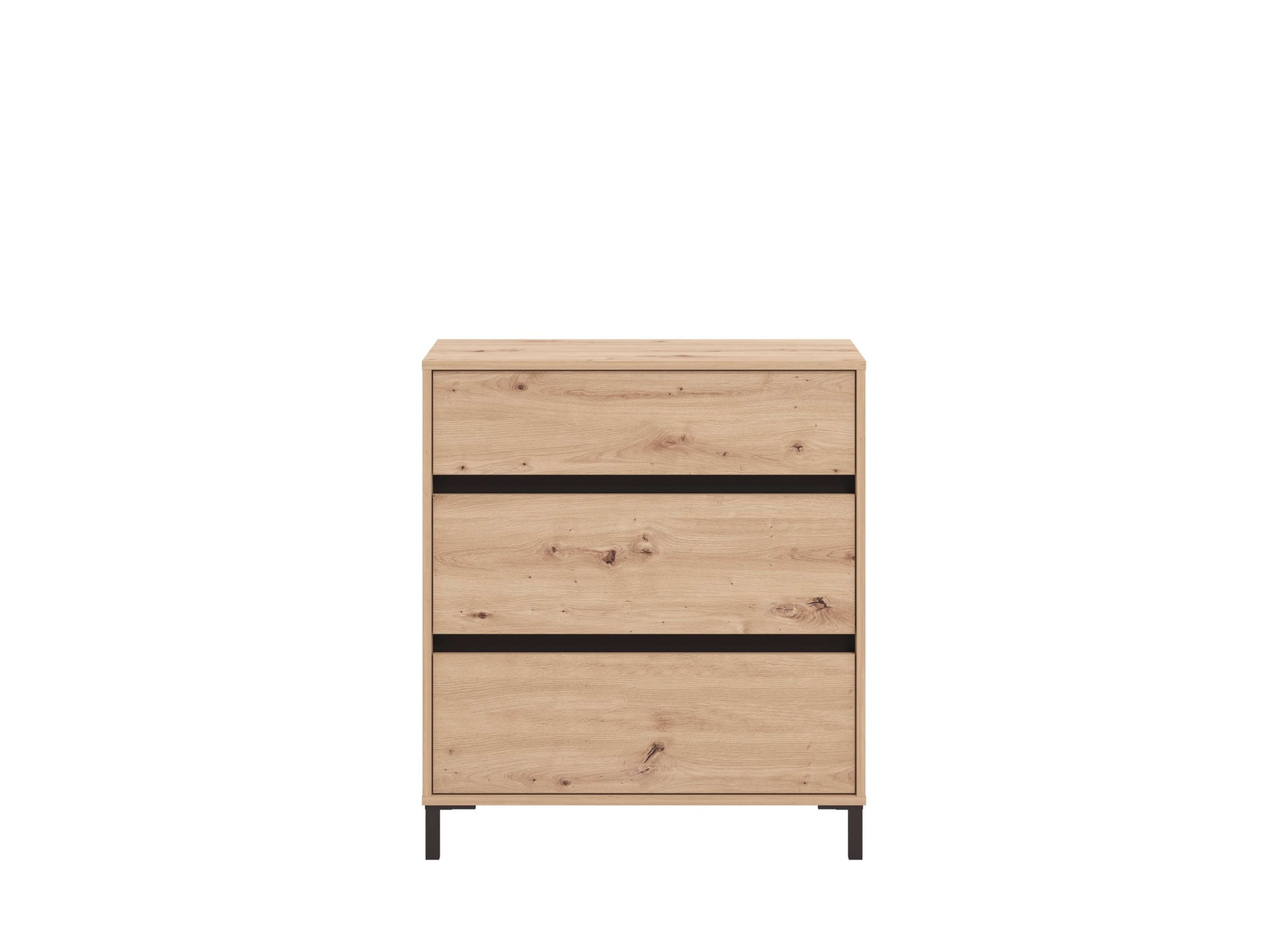 Home affaire Kommode "Marron, Schubkastenkommode, Höhe 90 cm, Breite 80 cm" Breiten 80 cm, mit geräumigen Schubladen
