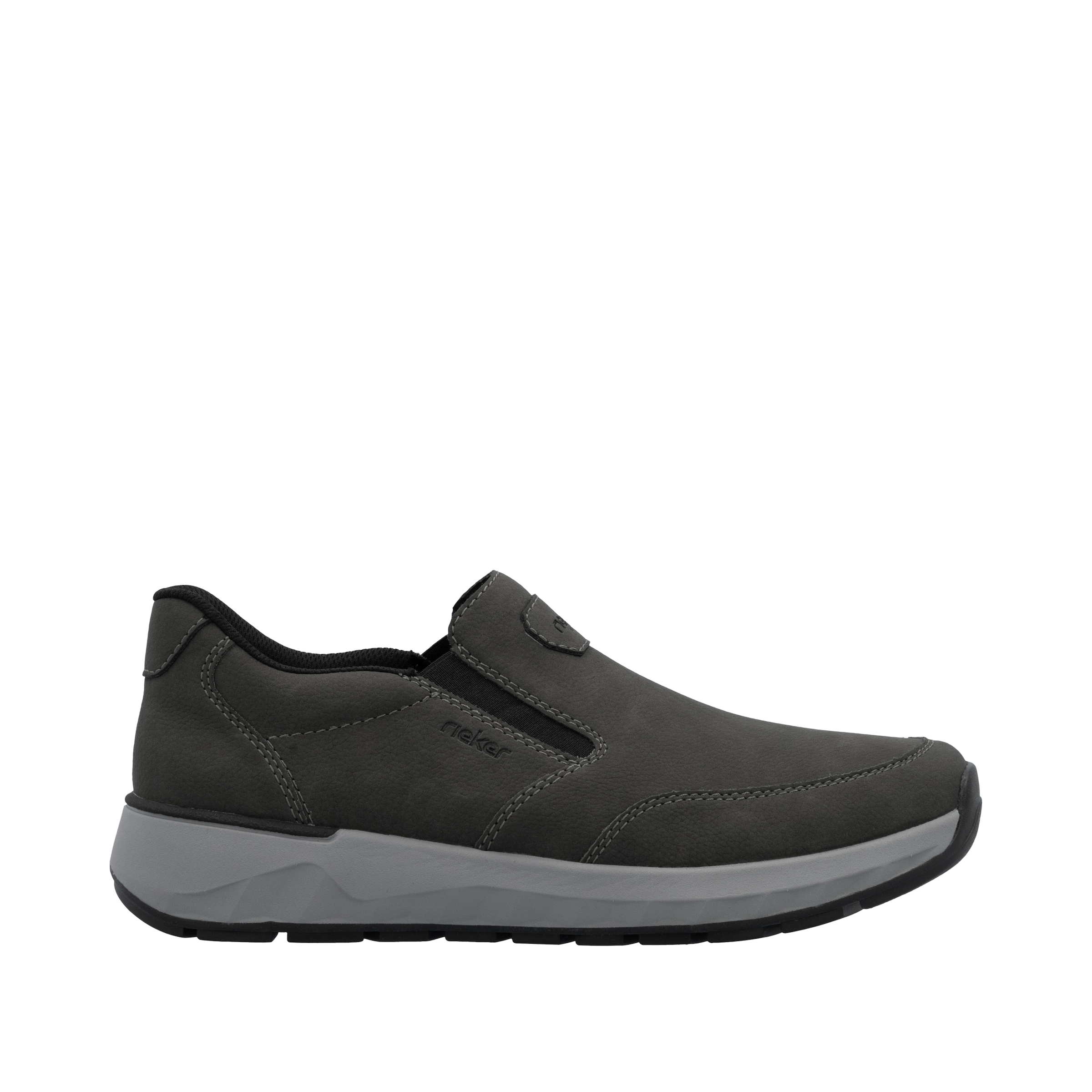 Rieker Slipper, Schlupfschuh, Halbschuh, Slip-on Sneaker mit Ziernähte
