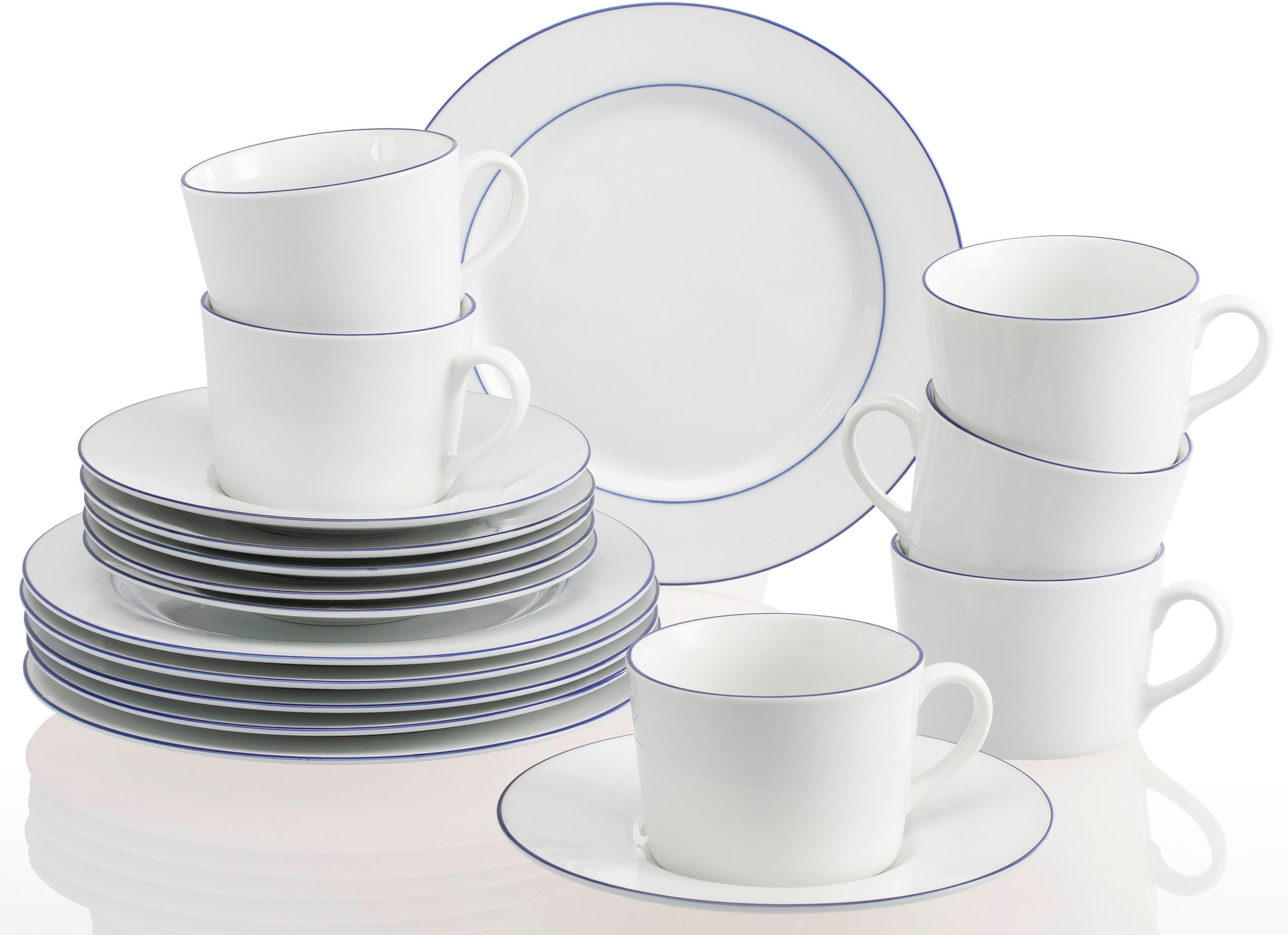 Retsch Arzberg Kaffeeservice "Geschirr-Set, Service Heike Blaurand" maritim günstig online kaufen