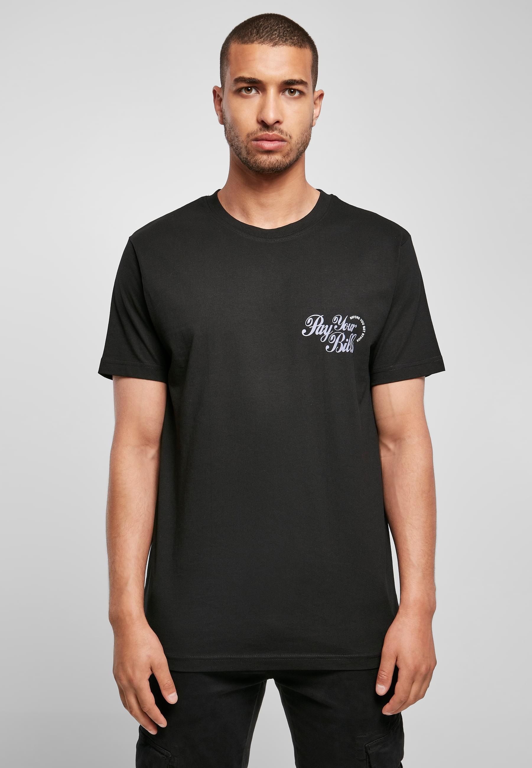 MisterTee T-Shirt »MisterTee Herren Pay Your Bills Tee«, (1 tlg.)
