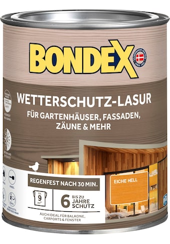 Bondex Holzschutzlasur »Wetterschutzlasur« Se...