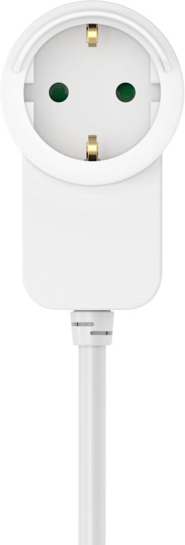 Hama Verlängerungskabel Typ F (Schuko) Typ F (Schuko) 300 cm Schutzkontakt , Zusatzsteckdose, Strom-Verlängerungskabel