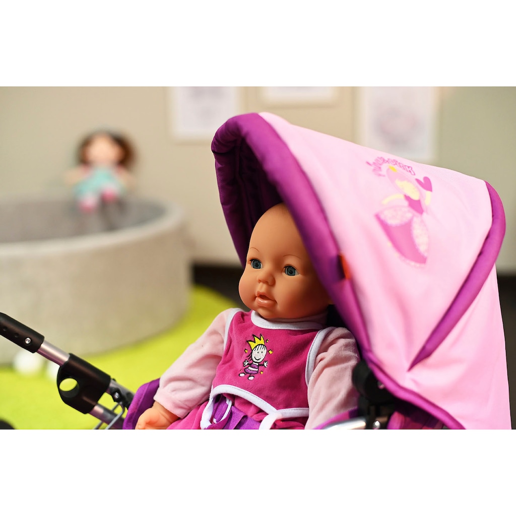 Knorrtoys® Kombi-Puppenwagen »Ruby, princess pink«