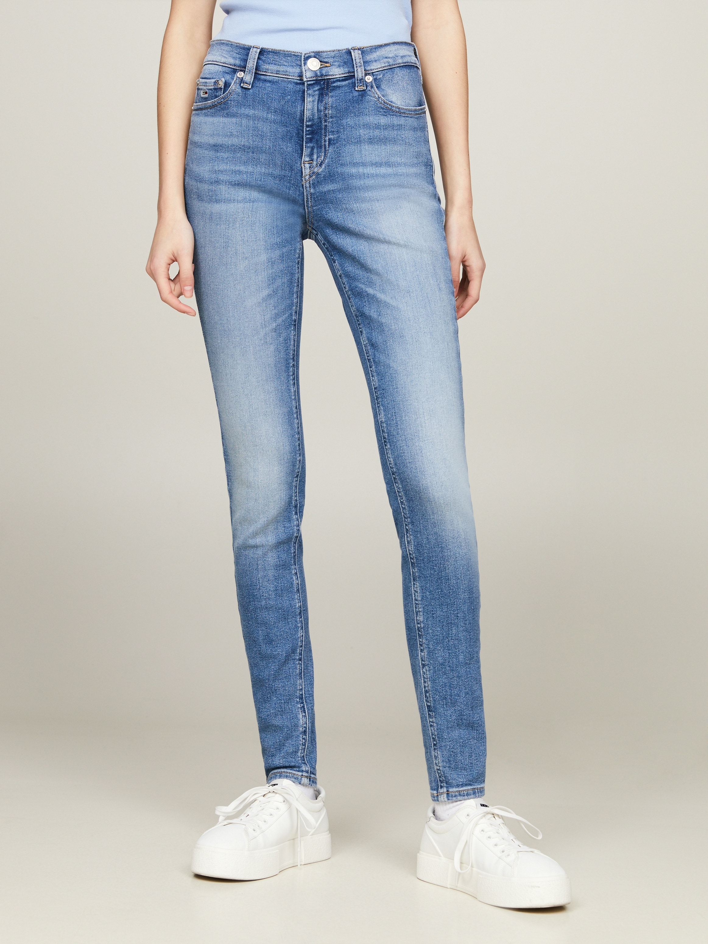 Tommy Jeans Skinny-fit-Jeans "NORA MD SKN BH1238", im 5-Pocket-Style günstig online kaufen