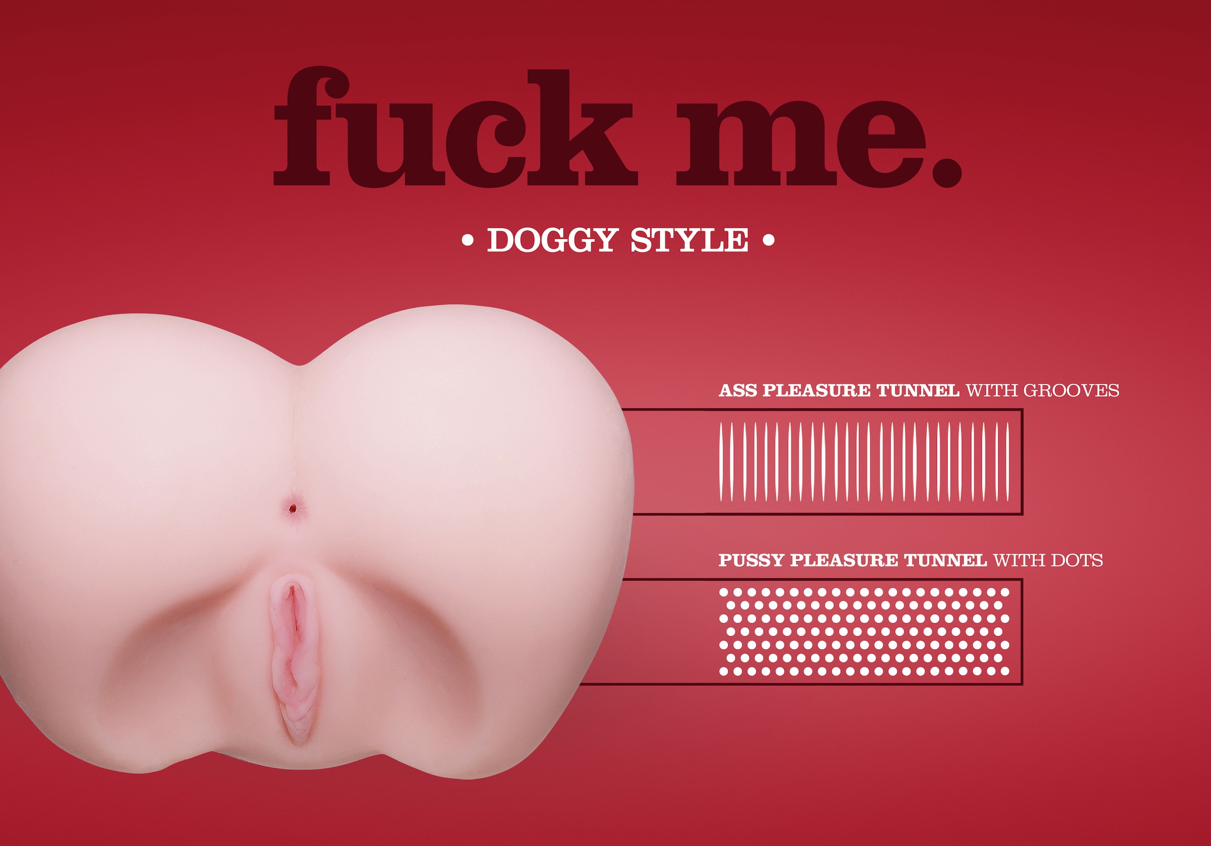 You2Toys Masturbator »Masturbator Fuck me Doggy Style«