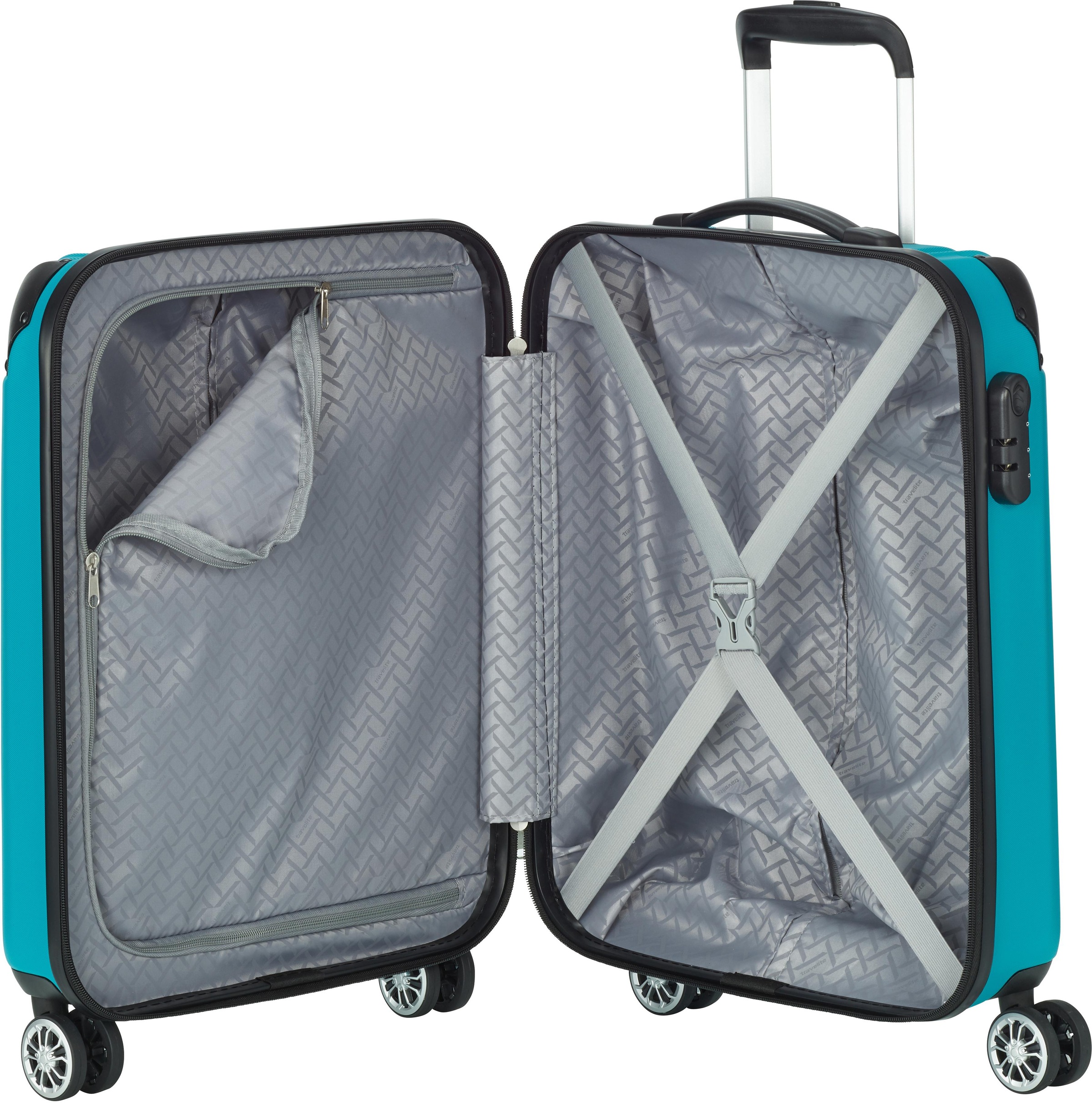 travelite Hartschalen-Trolley »City, 55 cm«, 4 Rollen