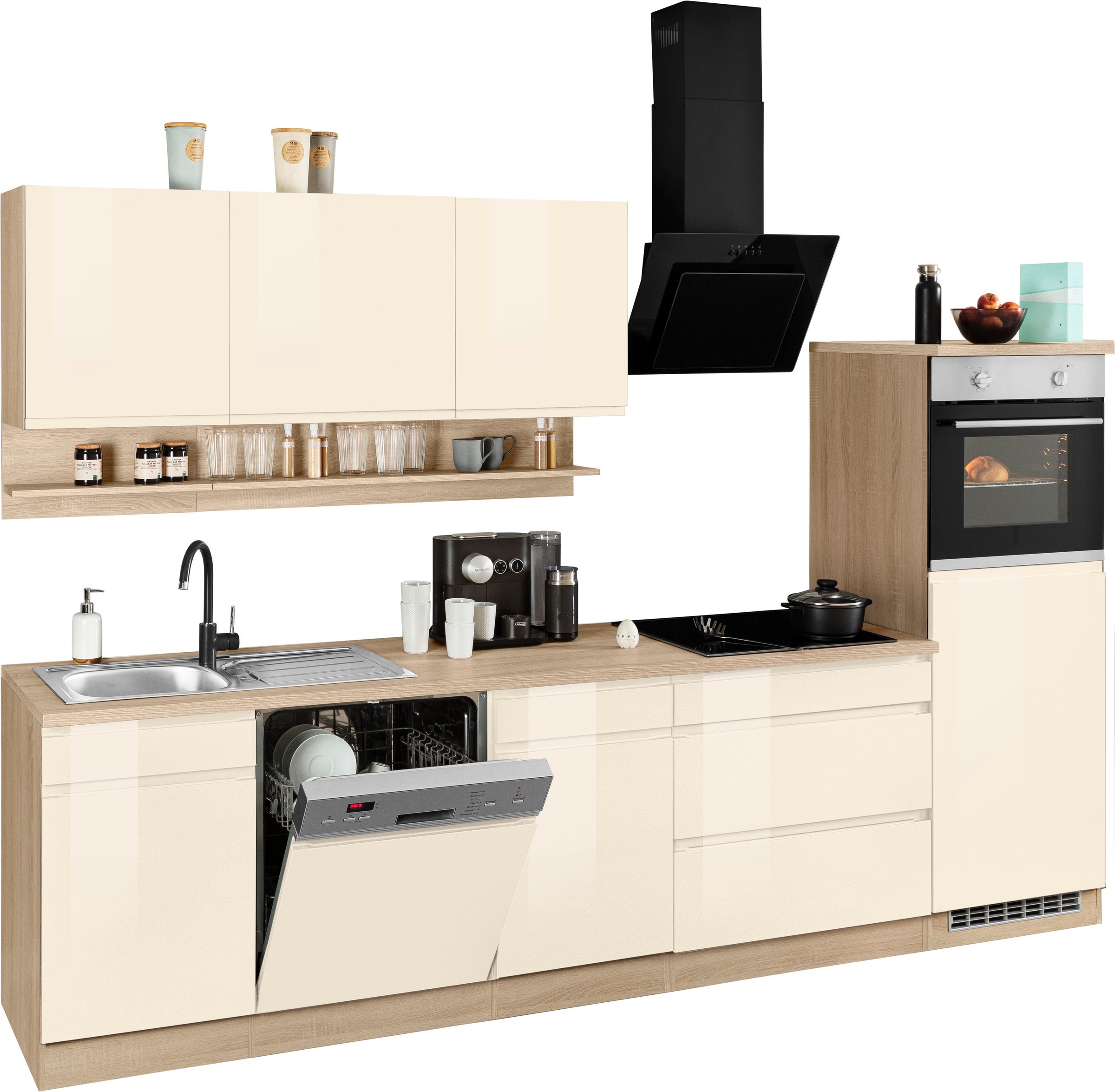 Thumbnail - KOCHSTATION Küchenzeile "KS-Virginia" Breite 300 cm, wahlweise mit E-Geräten