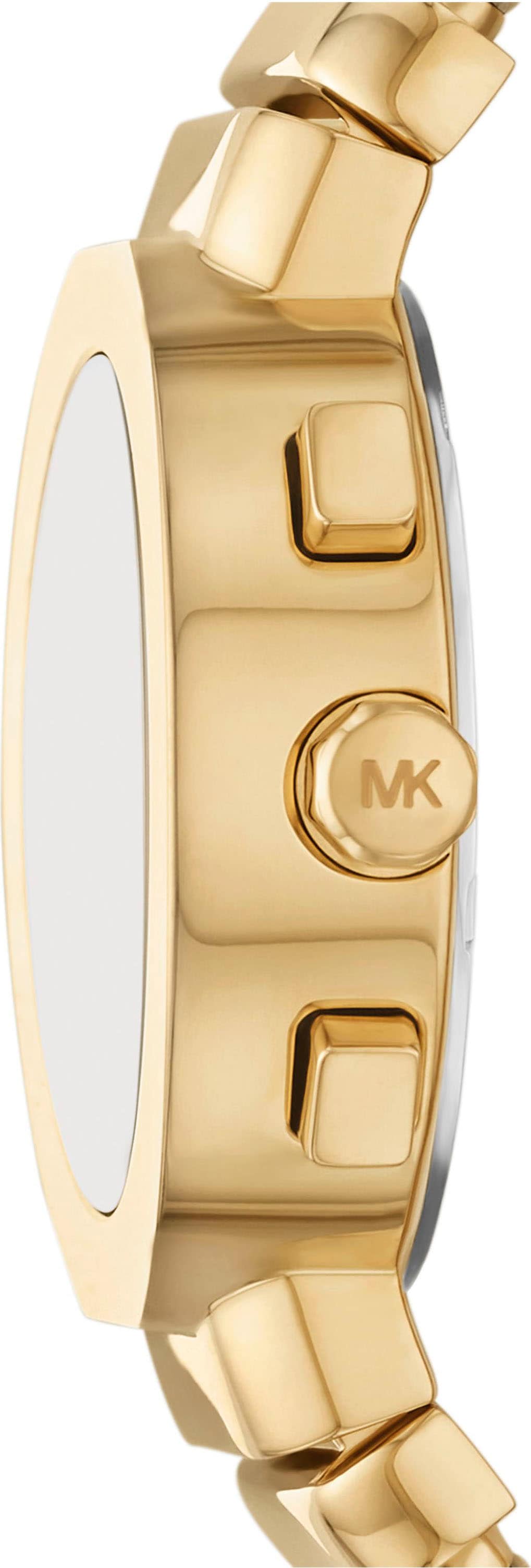 MICHAEL KORS Chronograph »GRAMERCY«, Quarzuhr, Armbanduhr, Damenuhr, Edelstahlarmband, analog, Tag