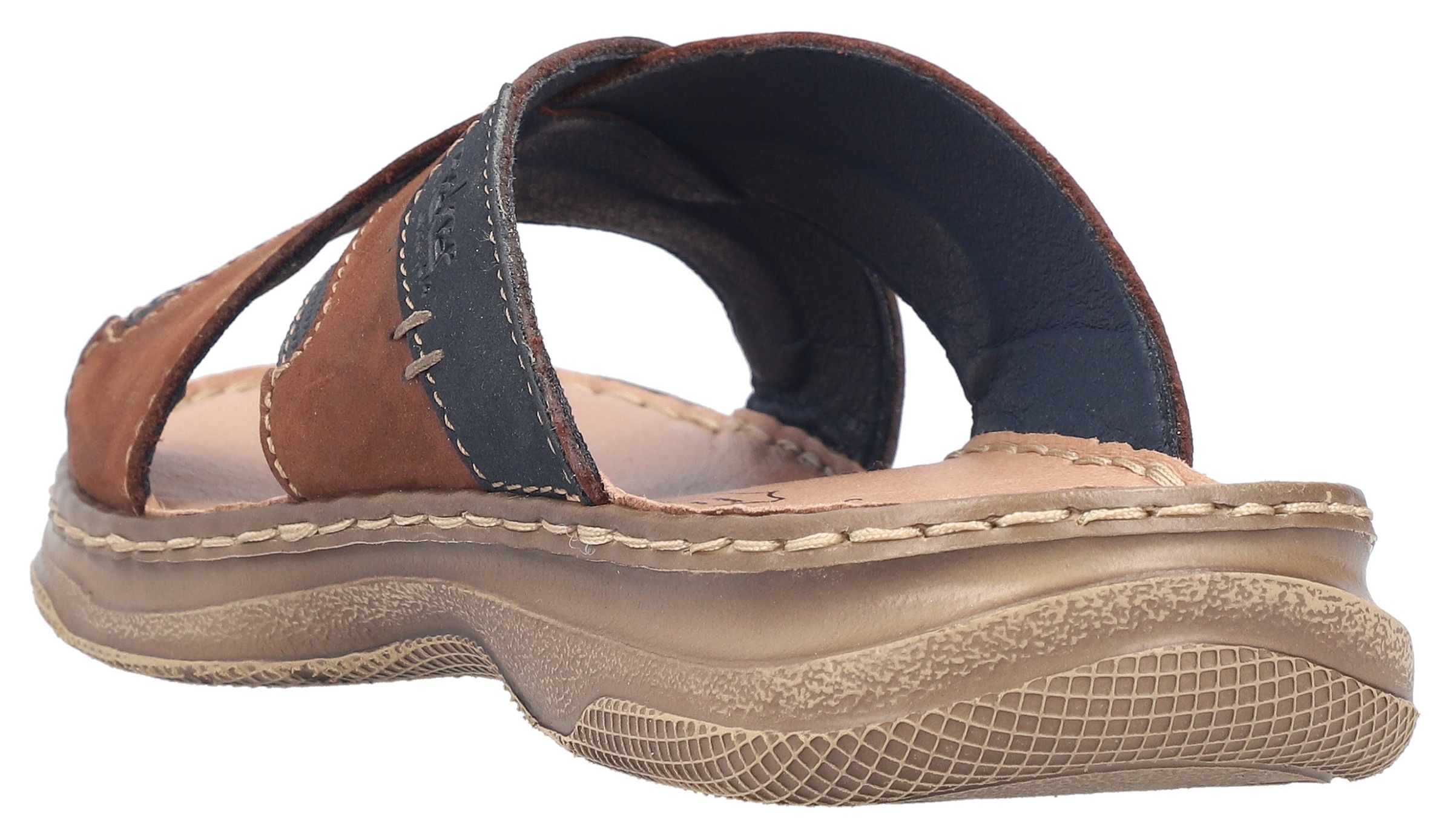 Rieker Pantolette Sommerschuh, Strandschuh, Urlaubsschuh mit Kreuzbandage günstig online kaufen