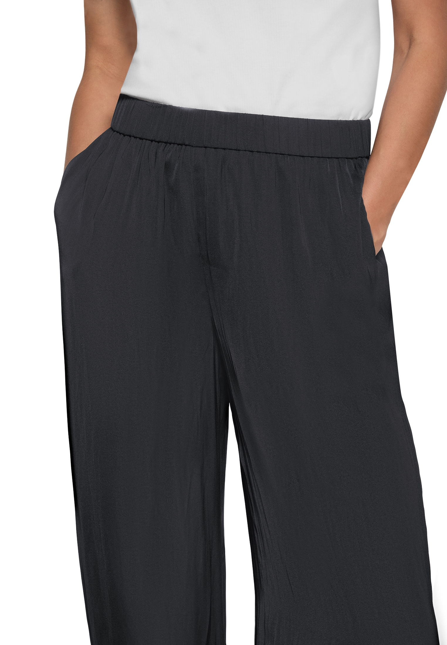 Zero Schlupfhose »Damen mit elastischem Bund«  Material