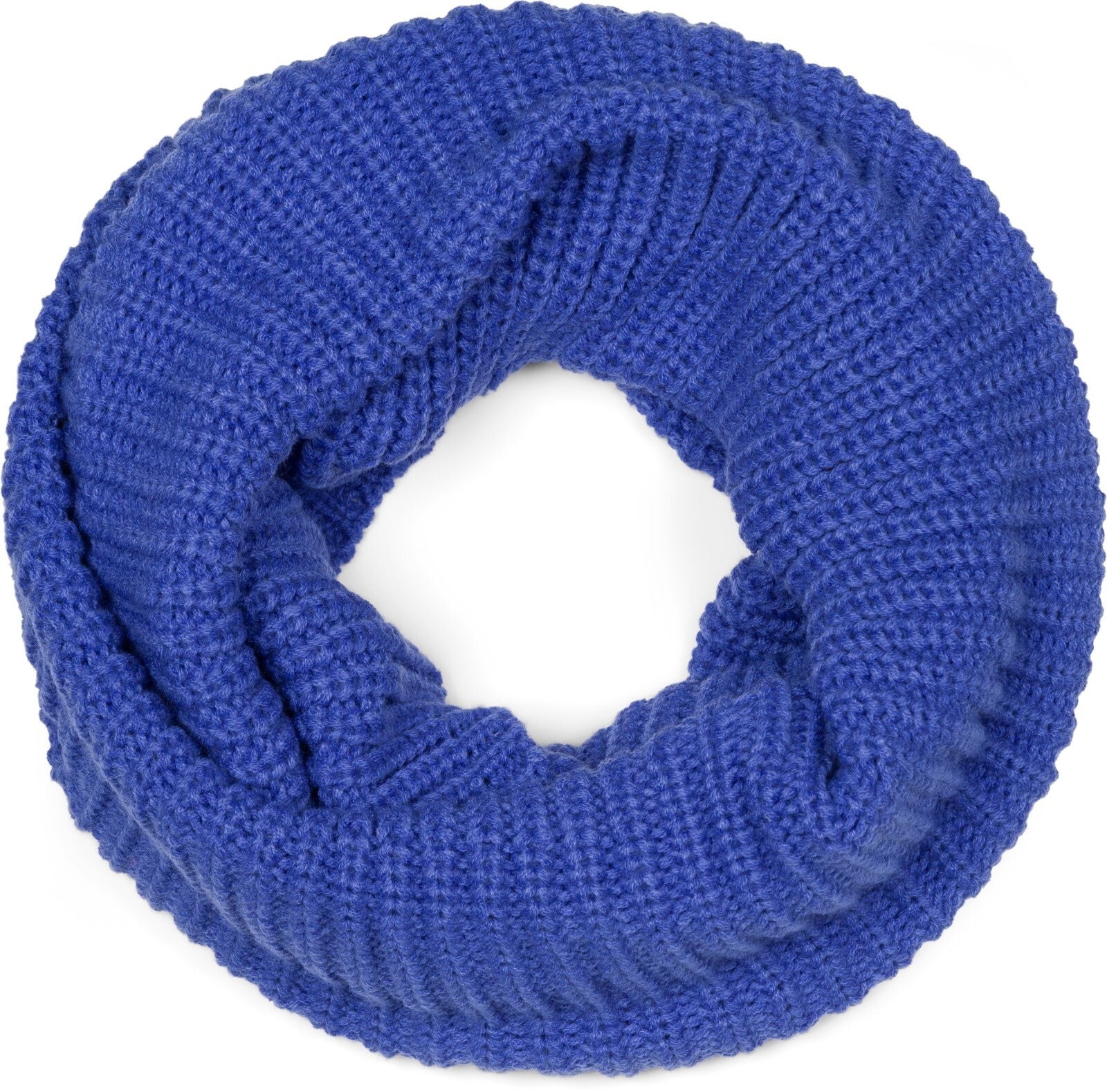 styleBREAKER Strickschal "Unifarbener Feinstrick Loop" 1 Stk.