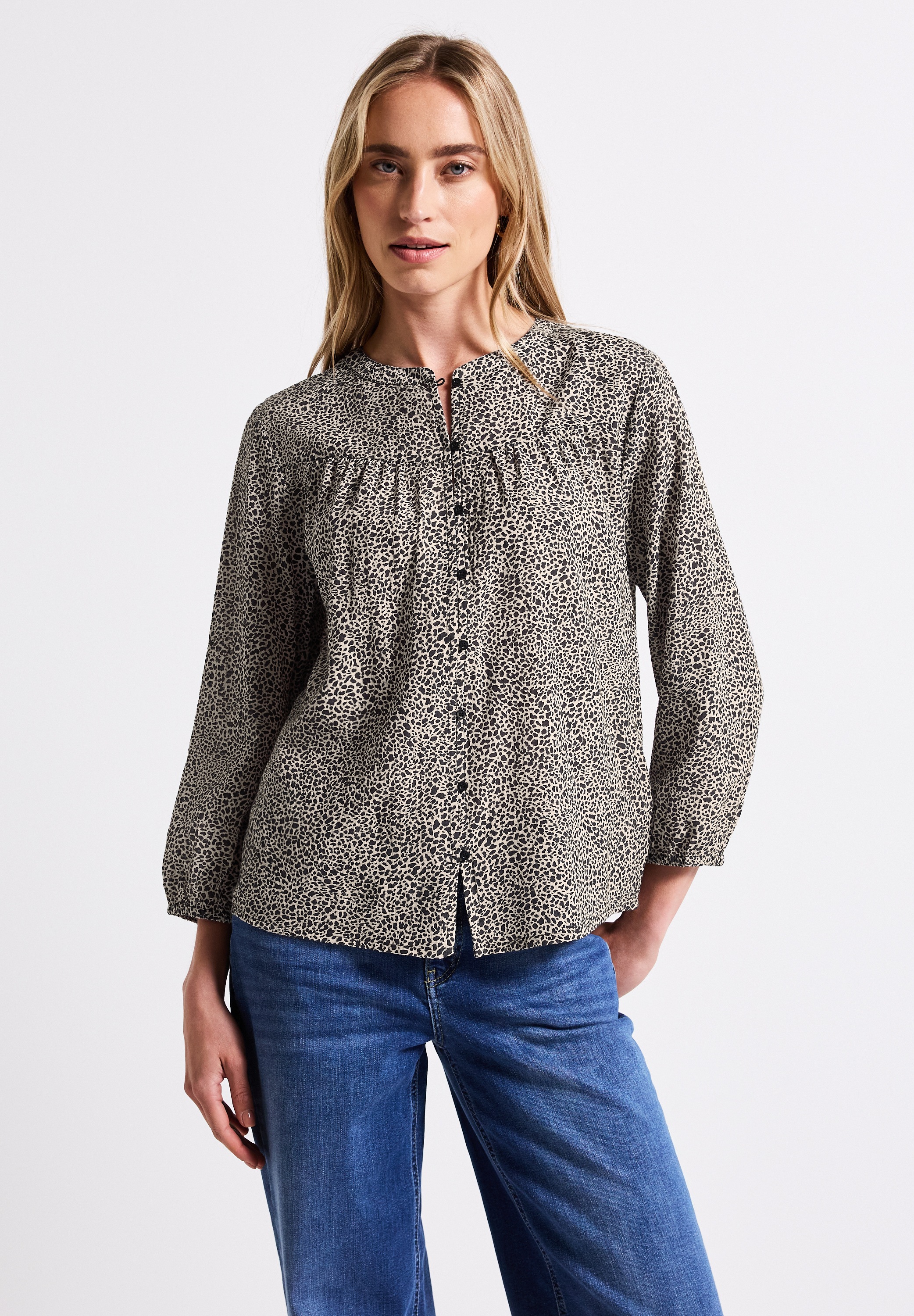 STREET ONE Shirtbluse, im soften Baumwoll-Mix günstig online kaufen
