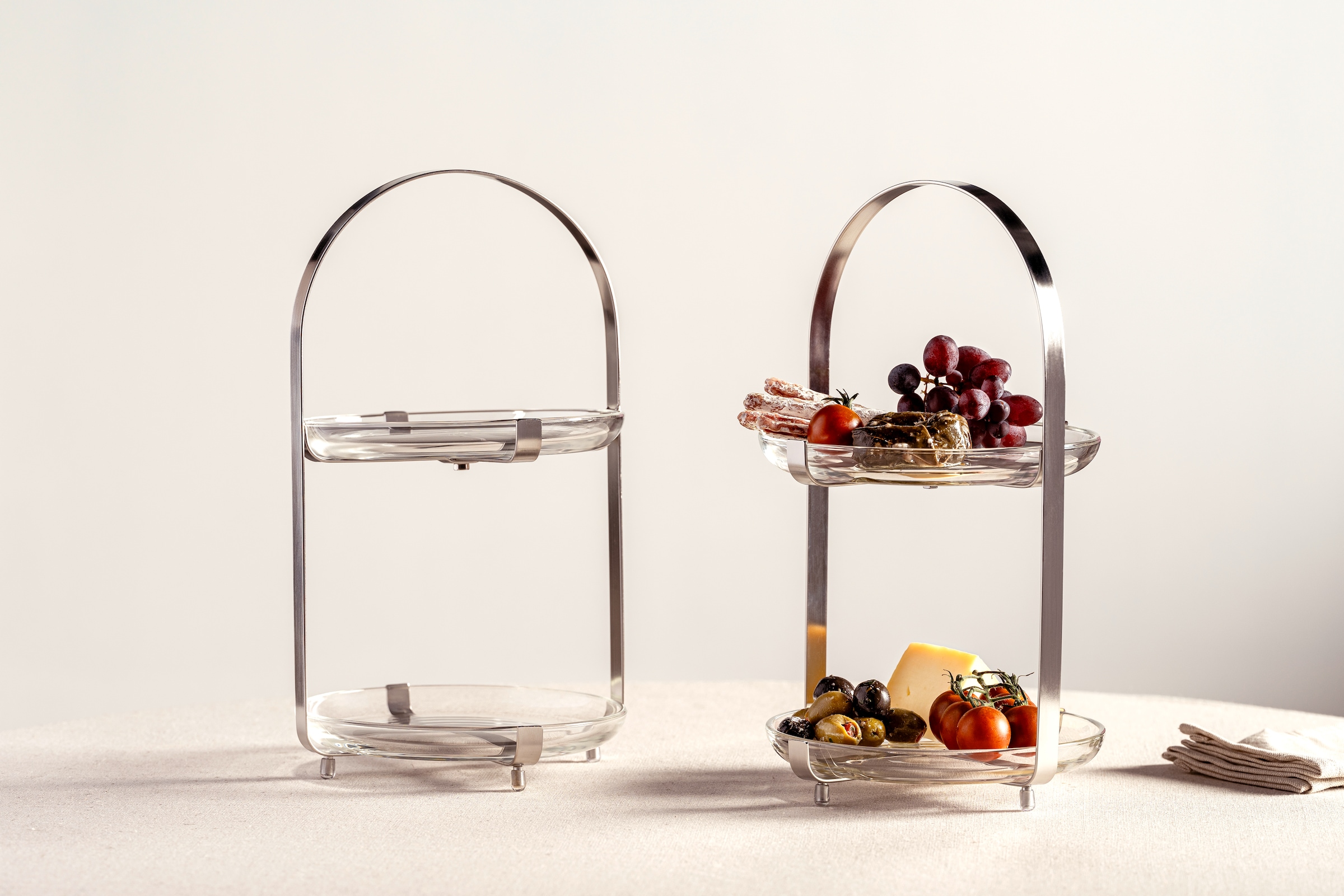 LEONARDO Etagere »CUCINA, 2 stufig - Höhe 32 cm«, Servieretagere mehrstöckig, zum Servieren und Präsentieren