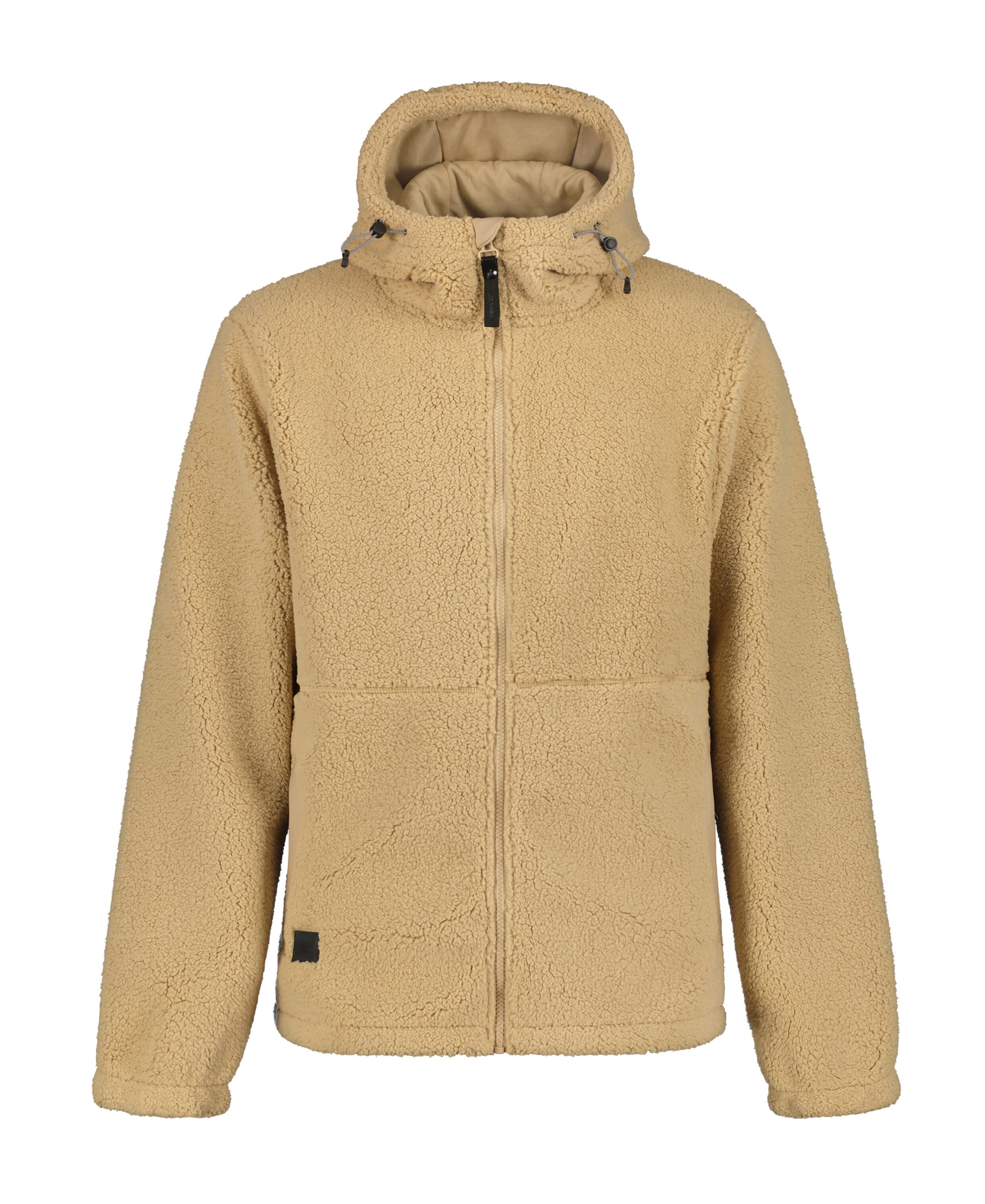 Icepeak Fleecejacke "ARDESE" 1 Stk. tlg. mit Kapuze Sherpafleecejacke günstig online kaufen