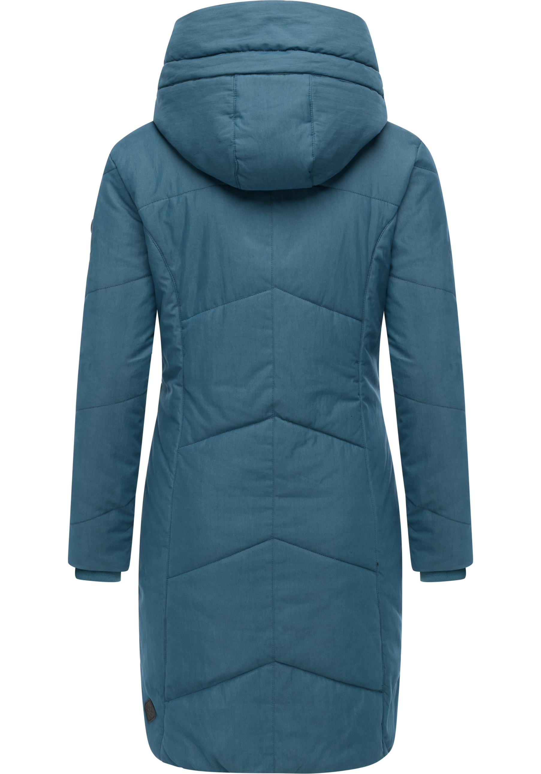 Thumbnail - Ragwear Wintermantel "Gordon Long" gesteppter Winterparka mit asymmetrischem Kragen