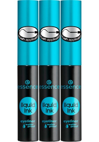 Essence Eyeliner »liquid ink eyeliner« (3 tlg....