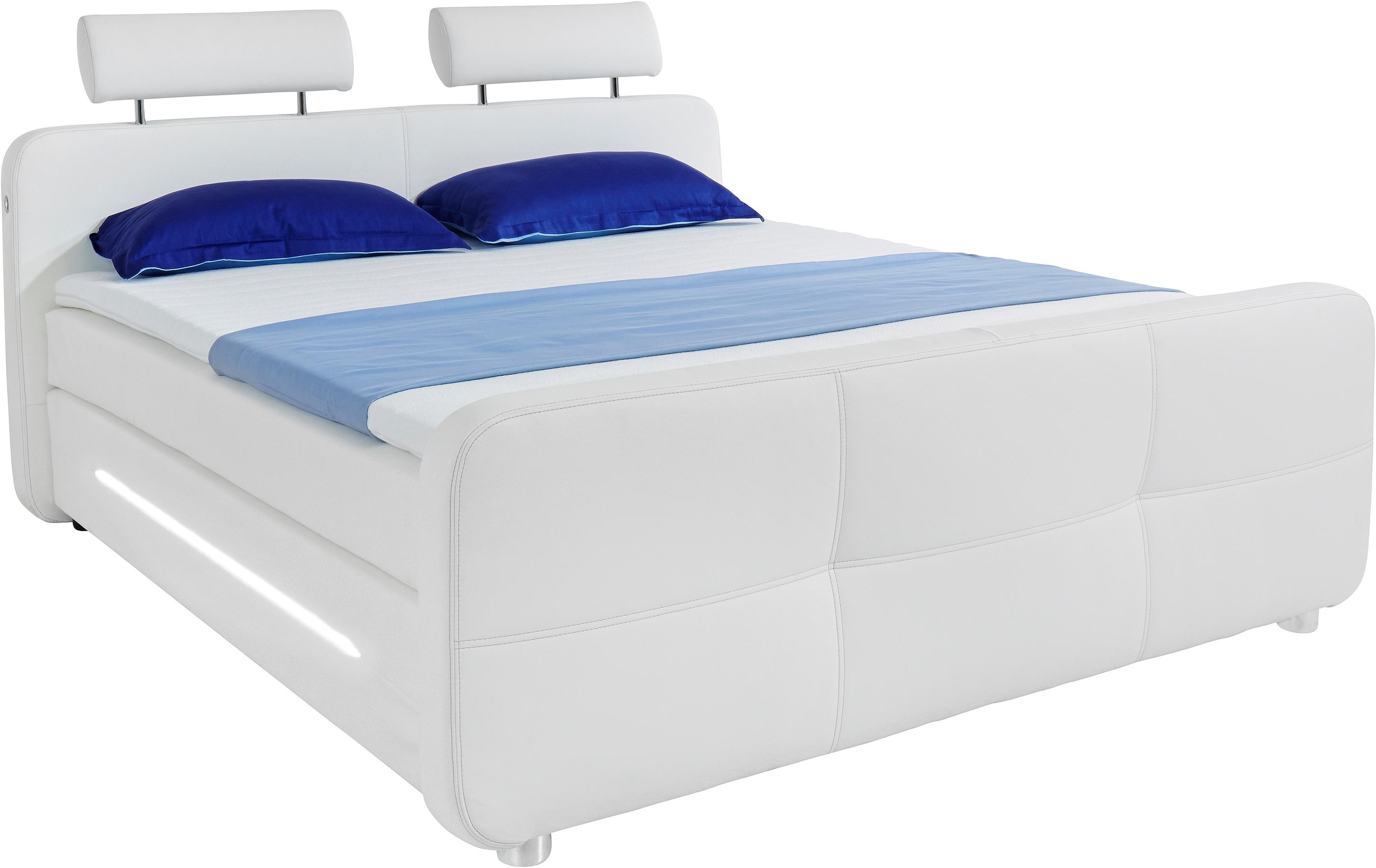 Jockenhöfer Gruppe Boxspringbett "Gina", inkl. Topper und LED-Beleuchtung, günstig online kaufen