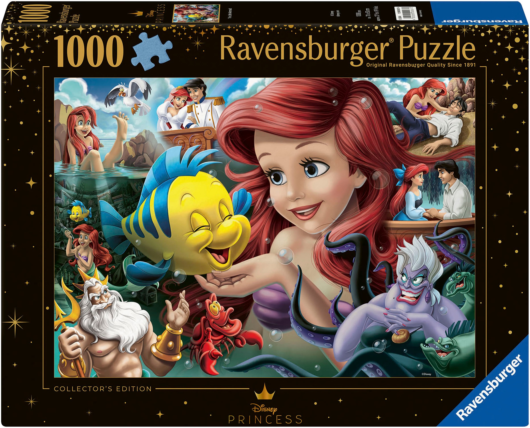 Puzzle »Collector's Edition - Disney Princess, Arielle, die Meerjungfrau«, Made in...