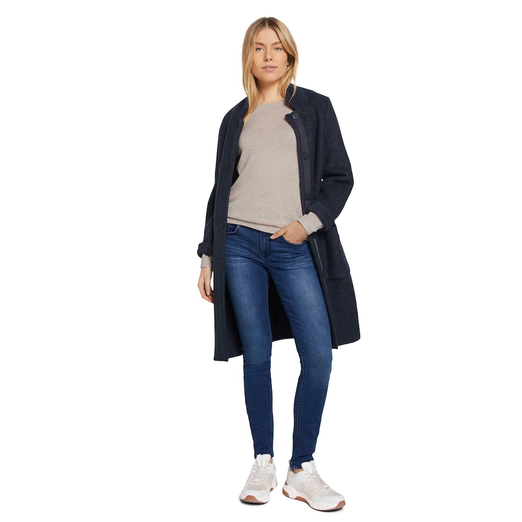 TOM TAILOR Skinny-fit-Jeans »Alexa Skinny«, mit Doppelknopf-Verschluss