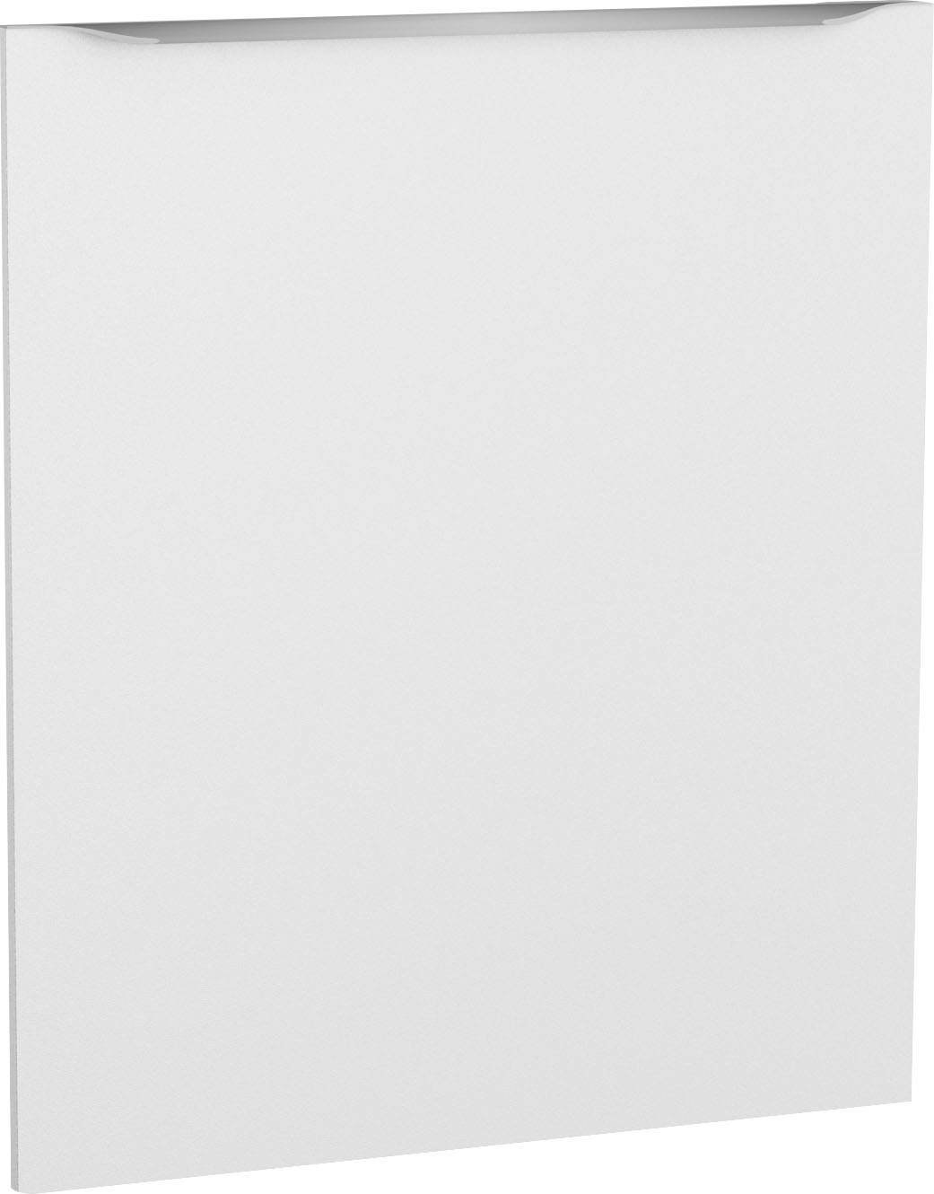 KOCHSTATION Frontblende "KS-Aken", B/H/T: 59,6cm x 70cm x 1,6cm, weiß, Möbelblenden