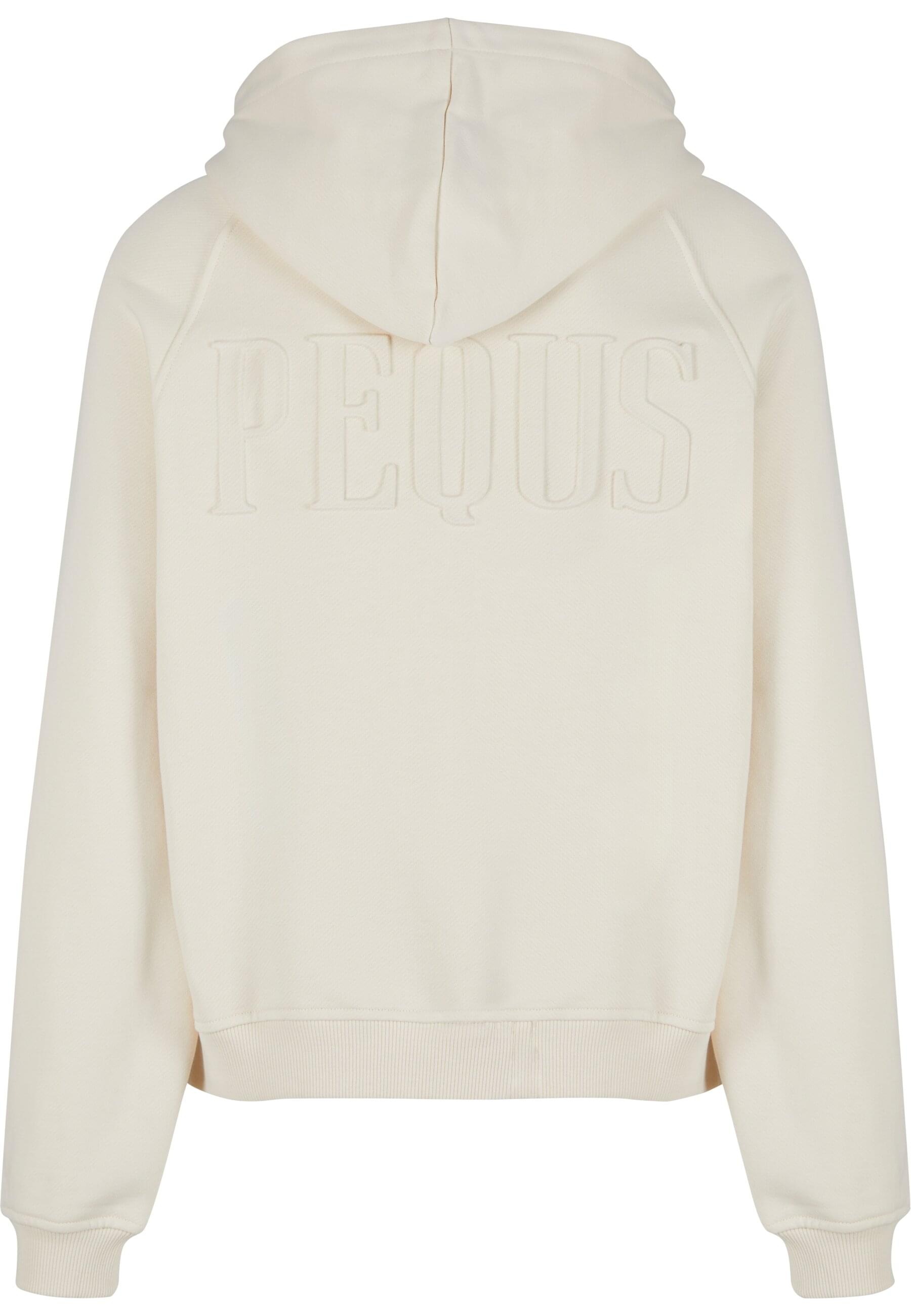 PEQUS Outdoorjacke »PEQUS PEQUS Debossed Logo Zip-Hoodie« 1 Stk. tlg. mit Kapuze